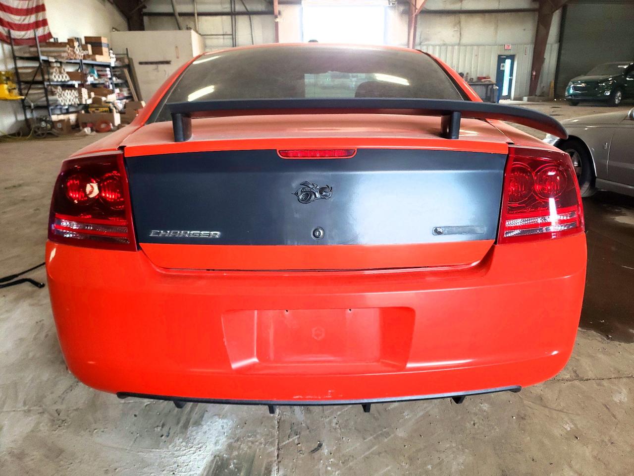 2009 Dodge Charger Srt-8 Orange vin: 2B3KA73W89H566027