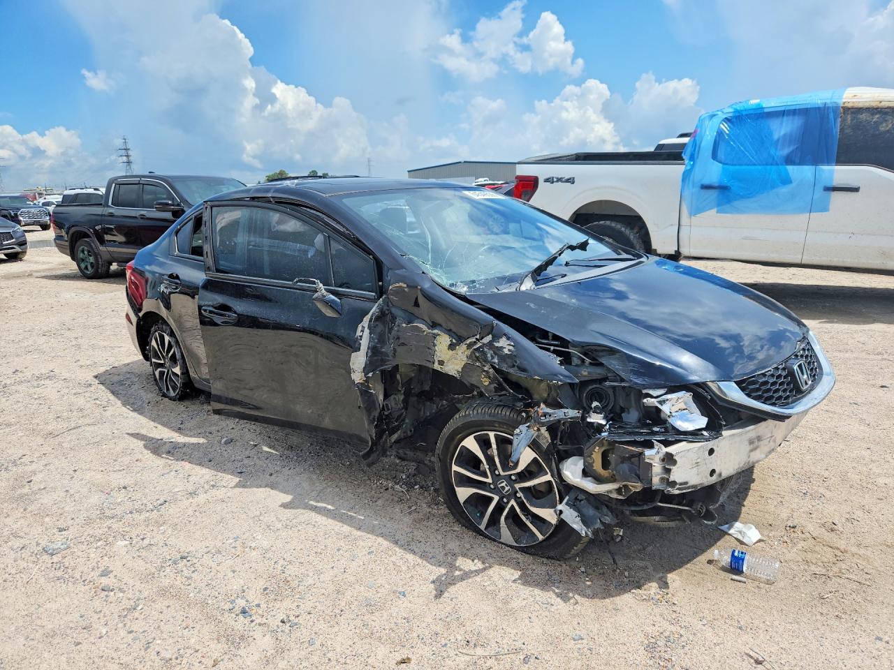 2014 Honda Civic Ex Black vin: 2HGFB2F8XEH535144