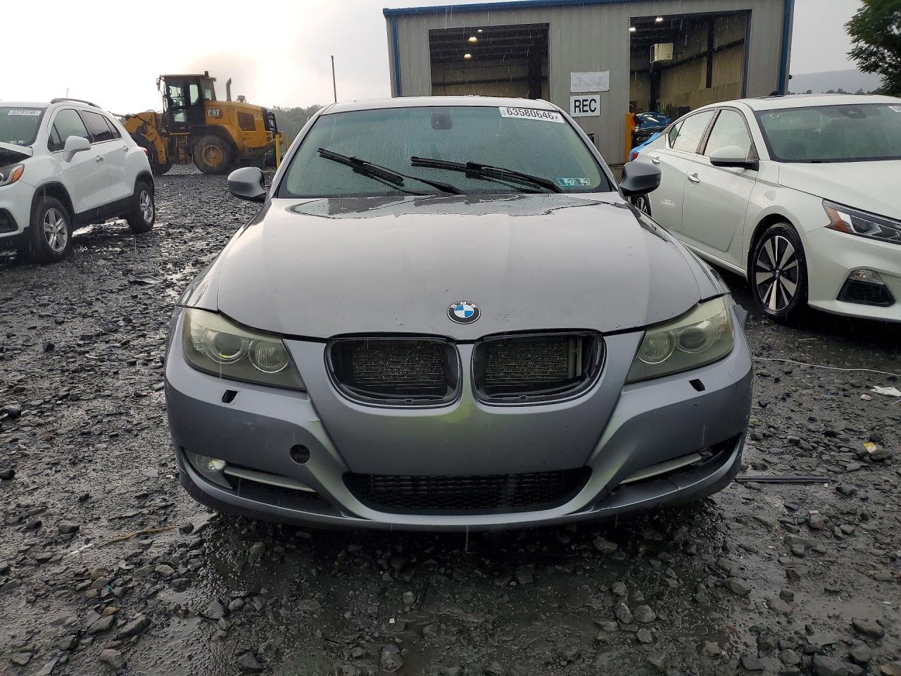 2010 Bmw 335 Xi Silver vin: WBAPL3C52AA408510