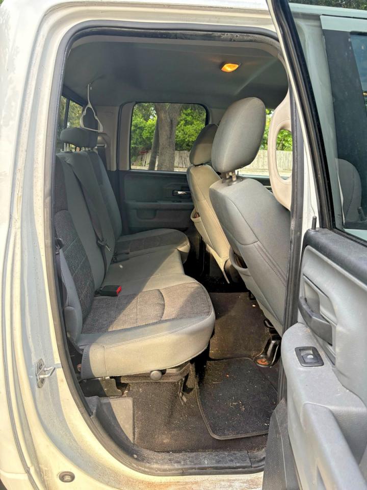 2014 Ram 1500 Slt White vin: 1C6RR6GT8ES480498