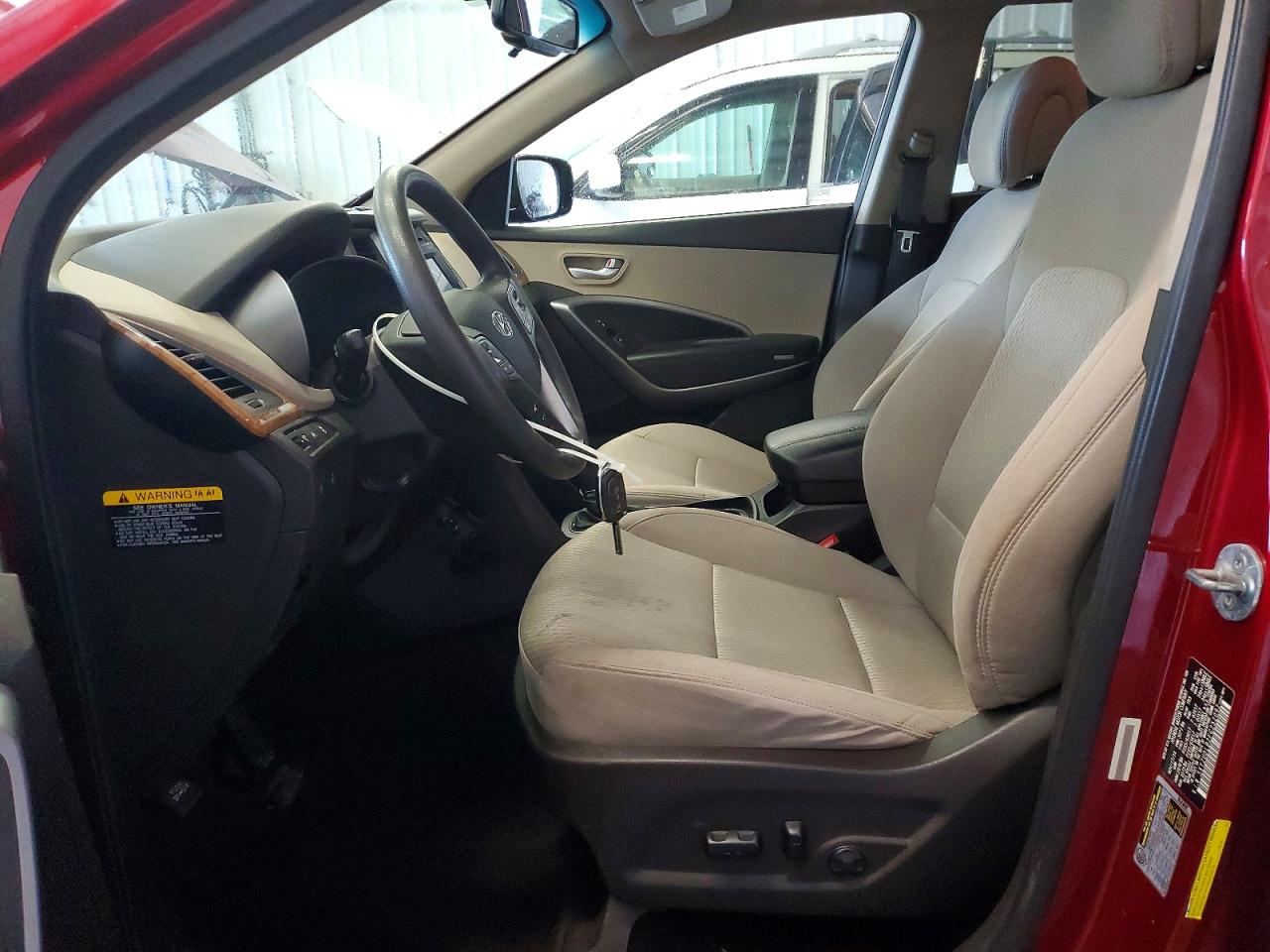 2015 Hyundai Santa Fe Sport 2.4l Red vin: 5XYZUDLB2FG252092