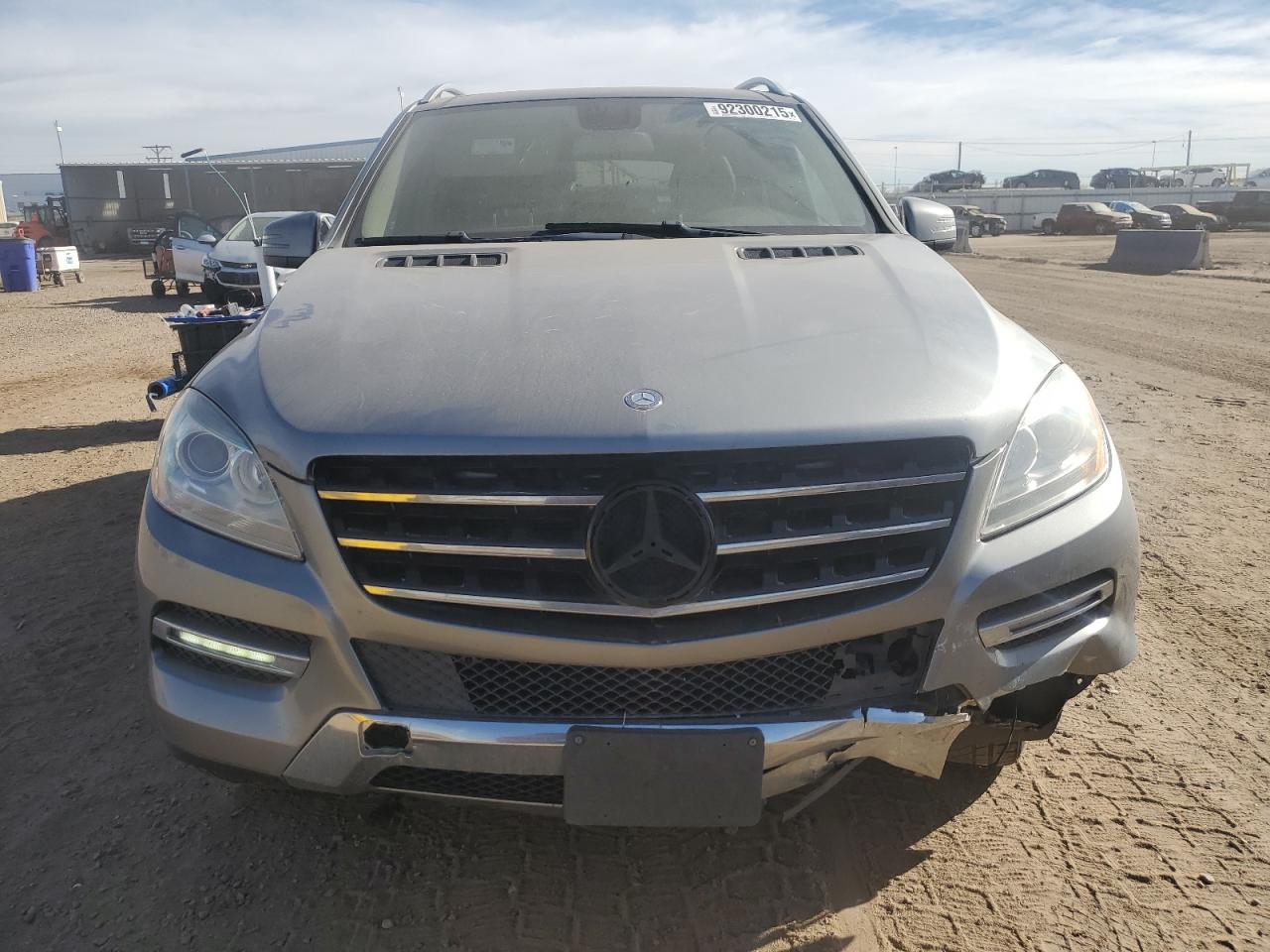 2012 Mercedes-benz Ml 350 4matic Gray vin: 4JGDA5HB1CA011813