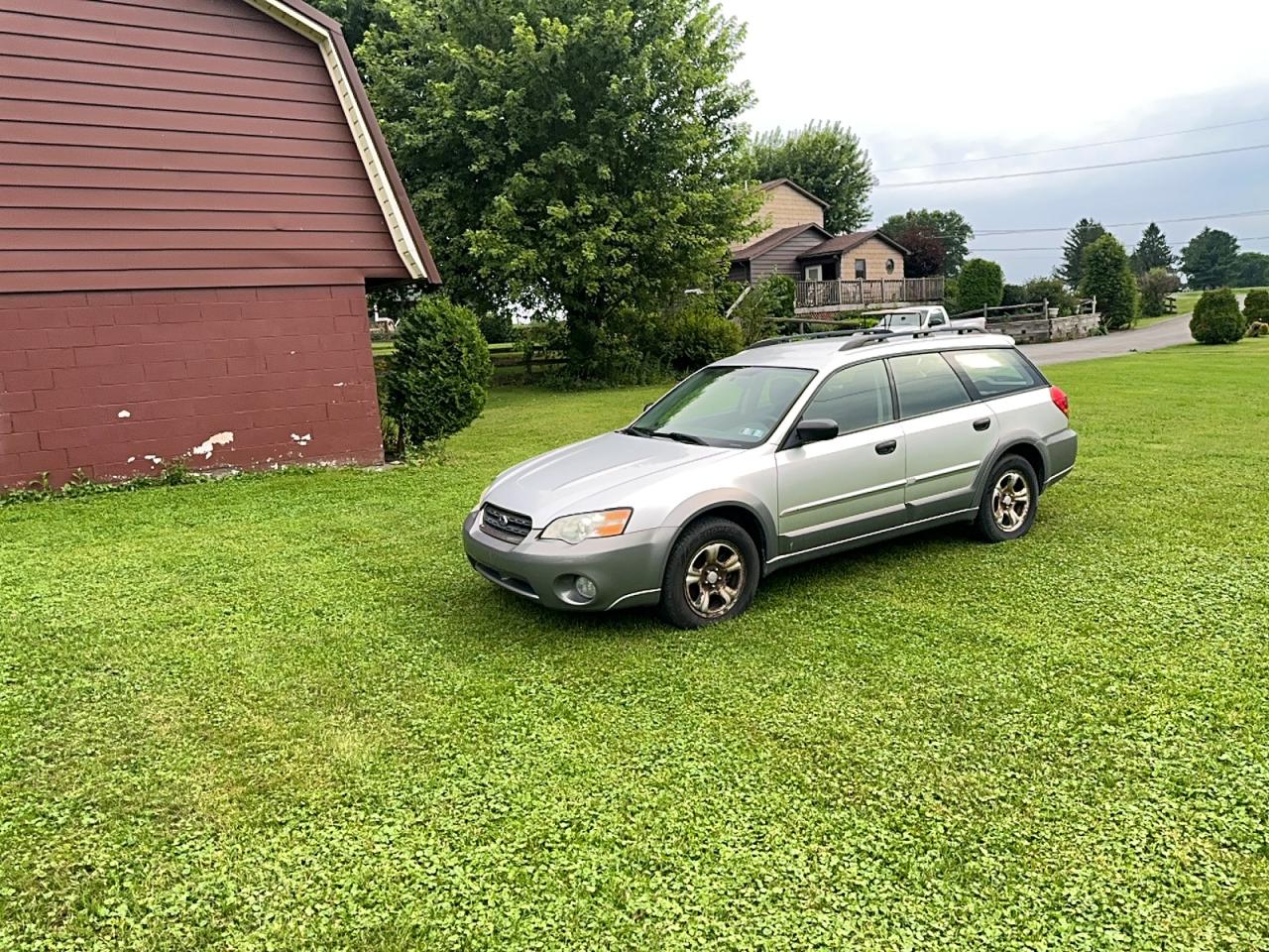 2007 Subaru Outback Outback 2.5i Silver vin: 4S4BP61C377325190