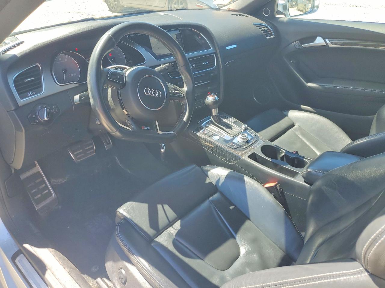 2013 Audi S5 Prestige Silver vin: WAUVGAFR1DA006481