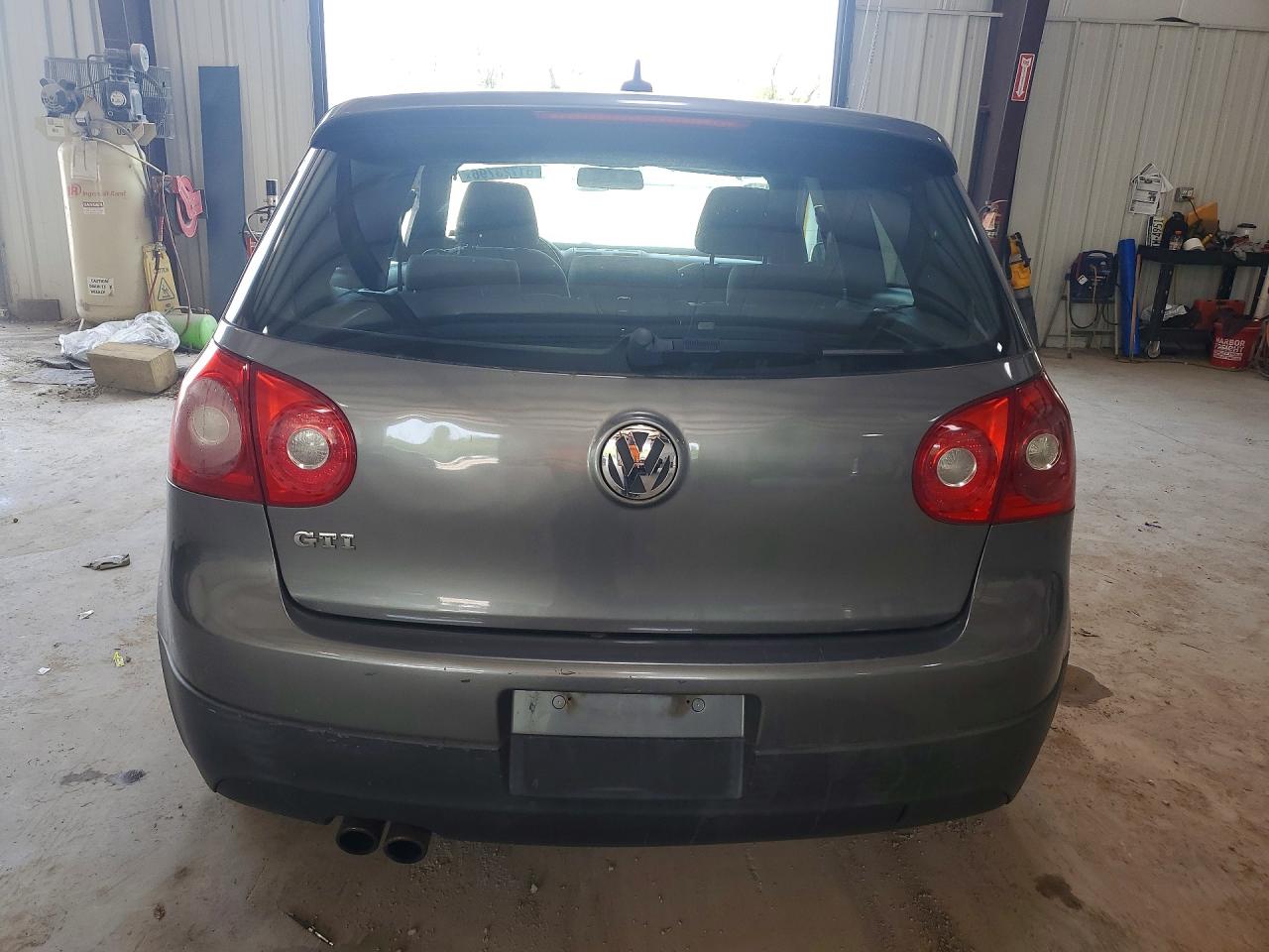2008 Volkswagen Gti Gray vin: WVWEV71K58W141381