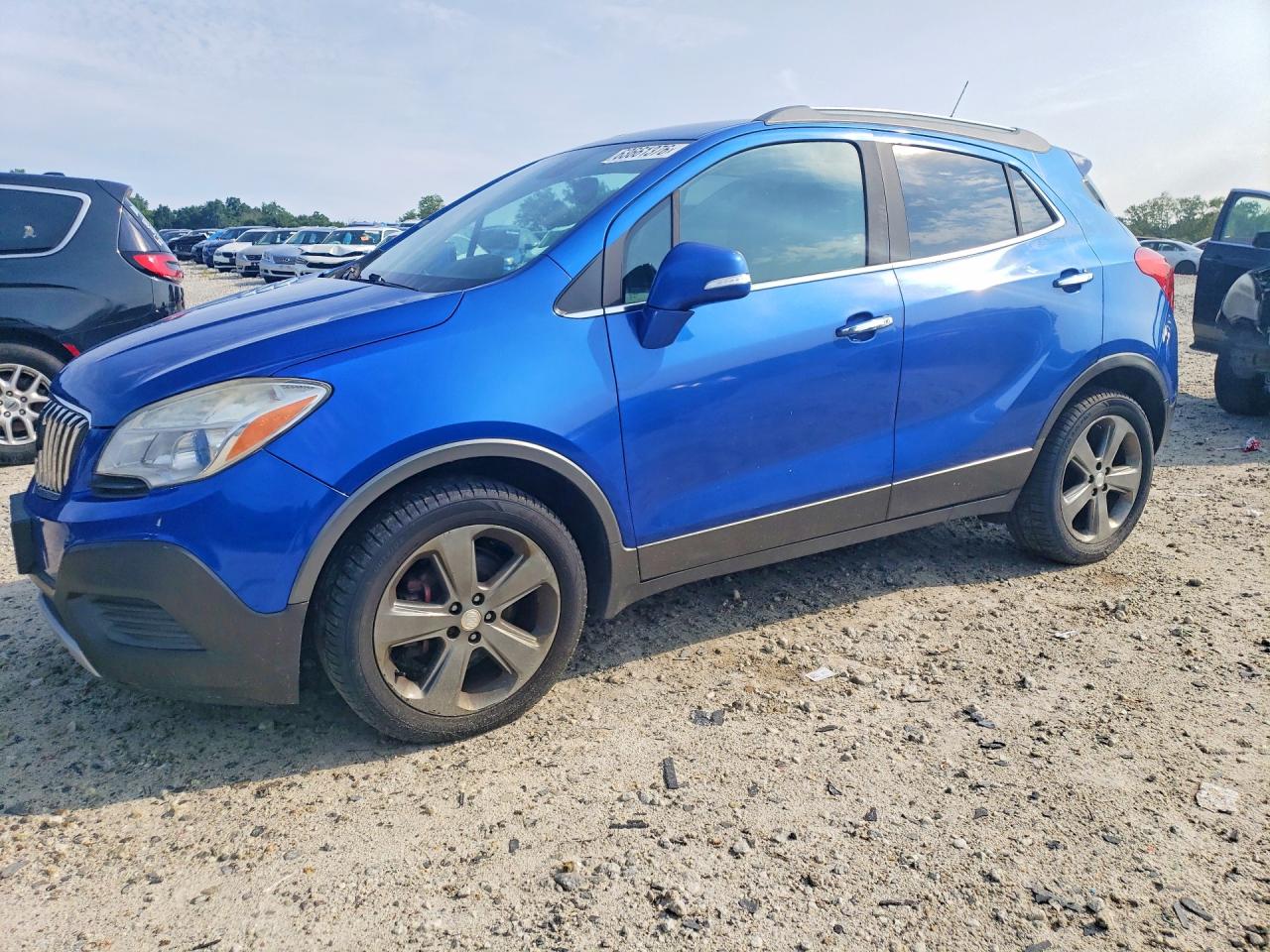2014 Buick Encore Blue vin: KL4CJASB5EB607791