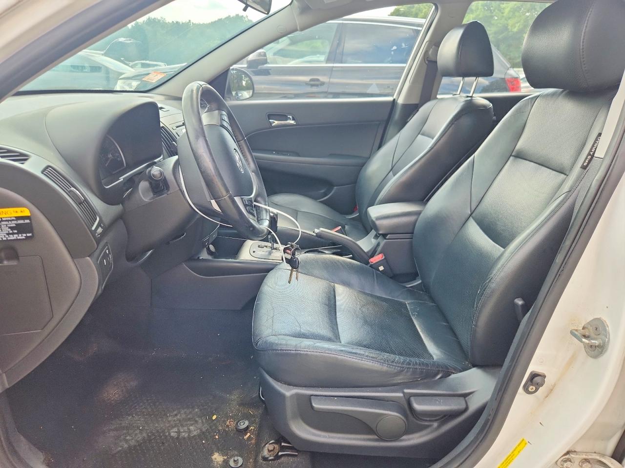 2012 Hyundai Elantra Touring Se White vin: KMHDC8AE3CU131689