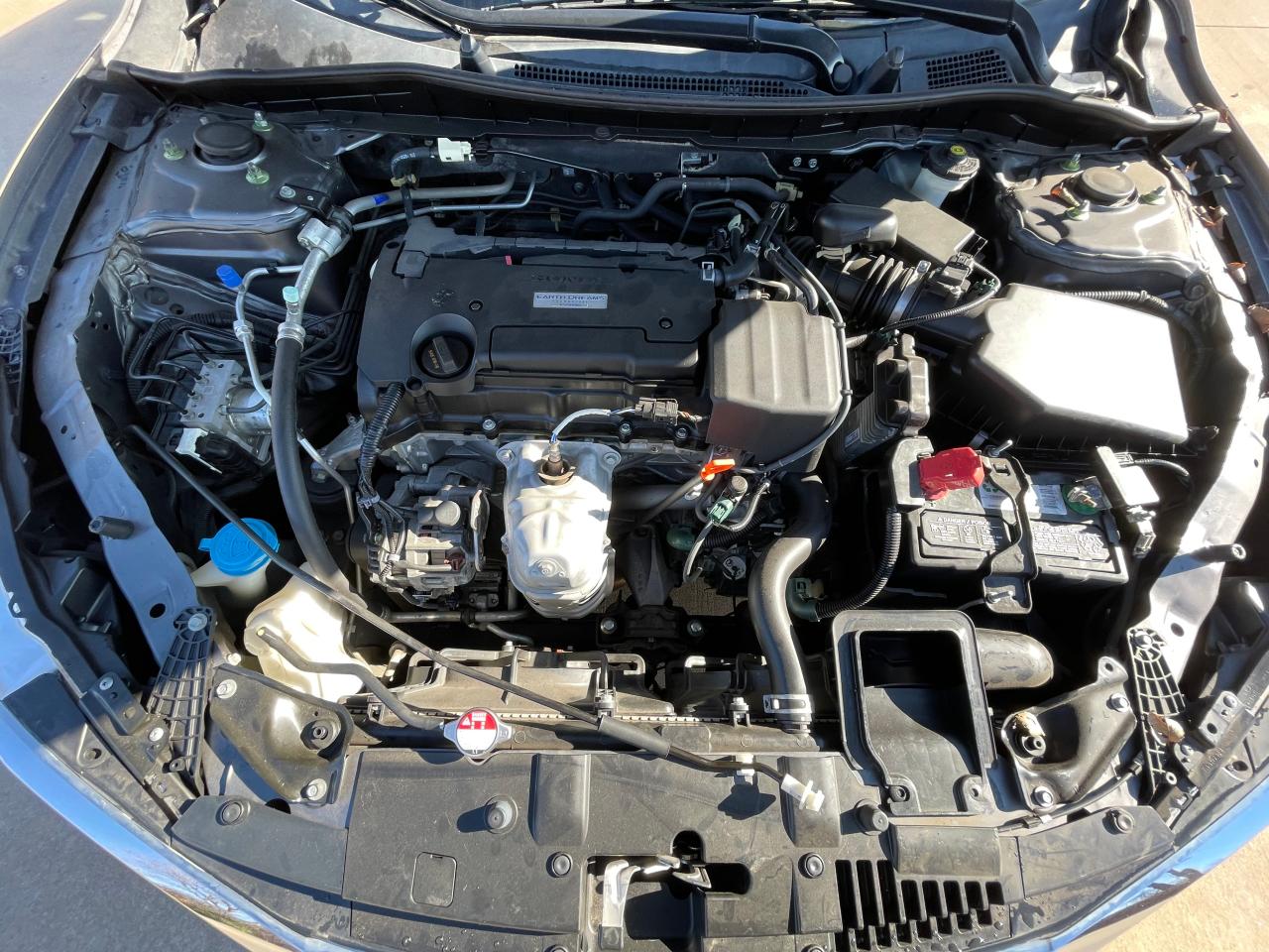 2017 Honda Accord Lx Gray vin: 1HGCR2F33HA210521
