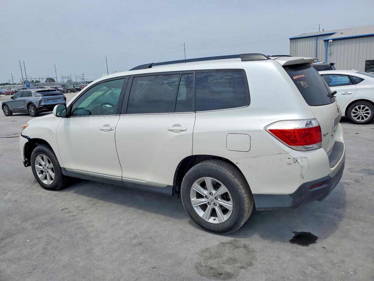 2011 Toyota Highlander Se White vin: 5TDBK3EH5BS061816