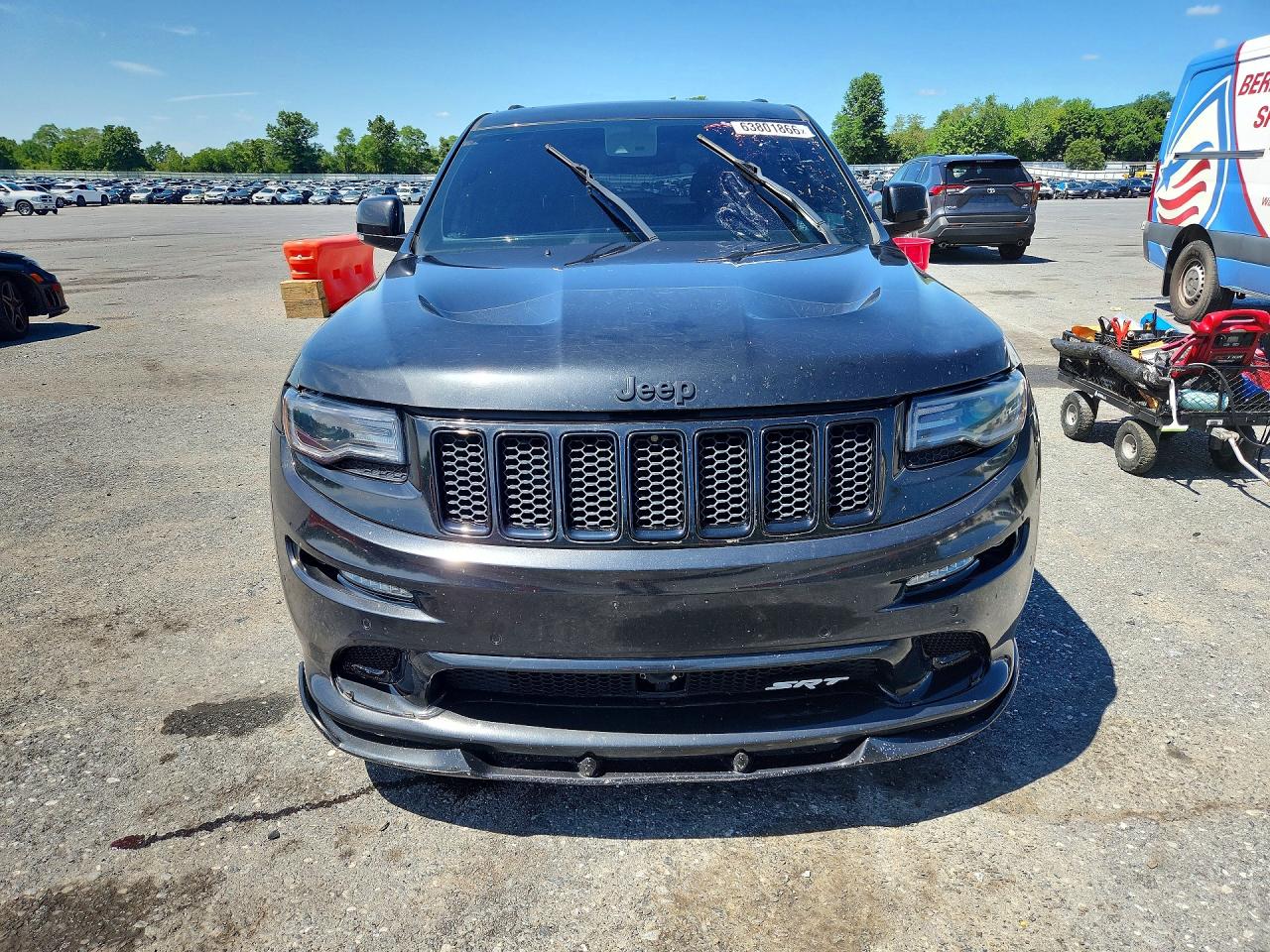 2014 Jeep Grand Cherokee Srt-8 Black vin: 1C4RJFDJ9EC555495
