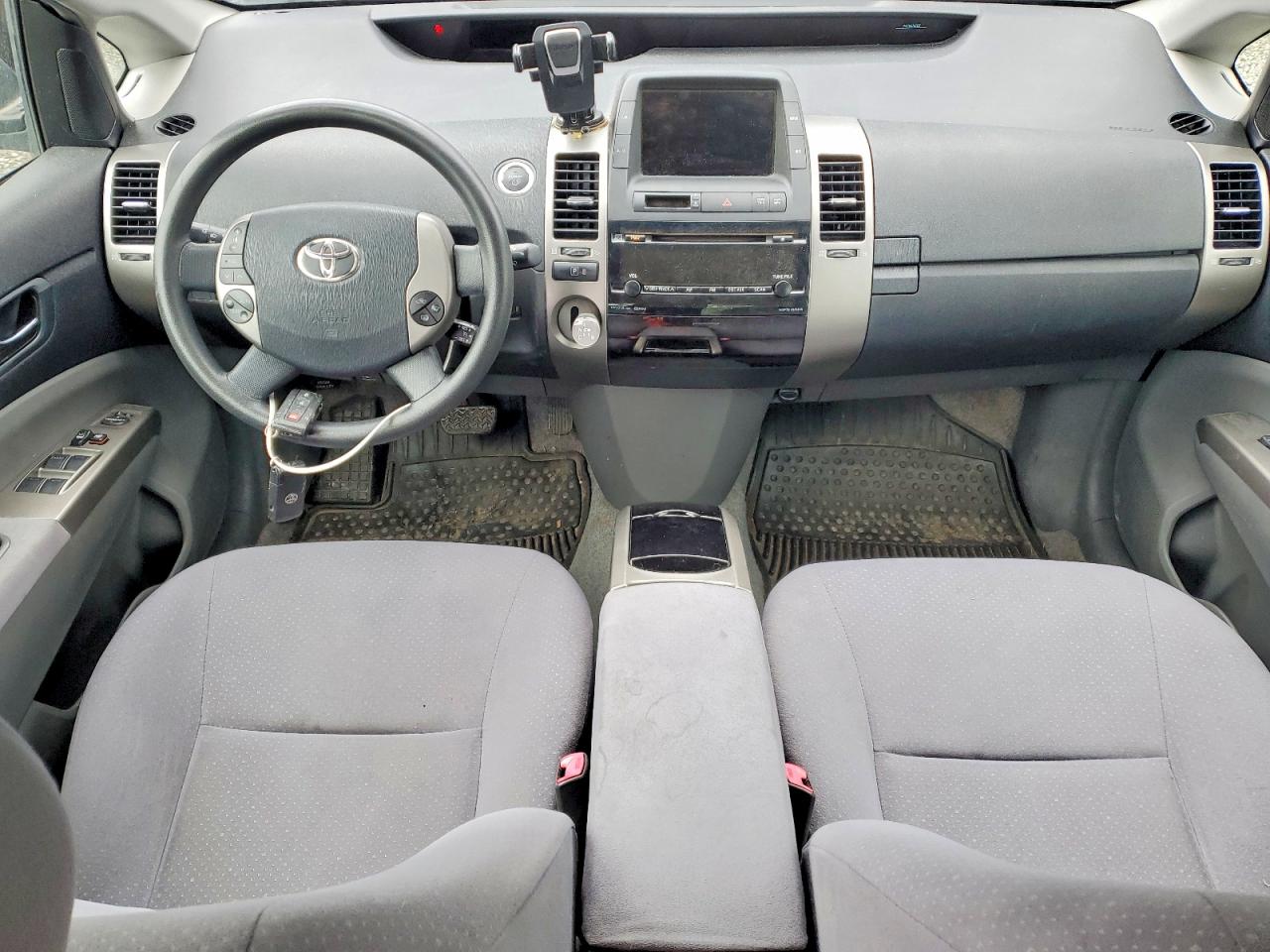 2009 Toyota Prius Base Blue vin: JTDKB20U697856019
