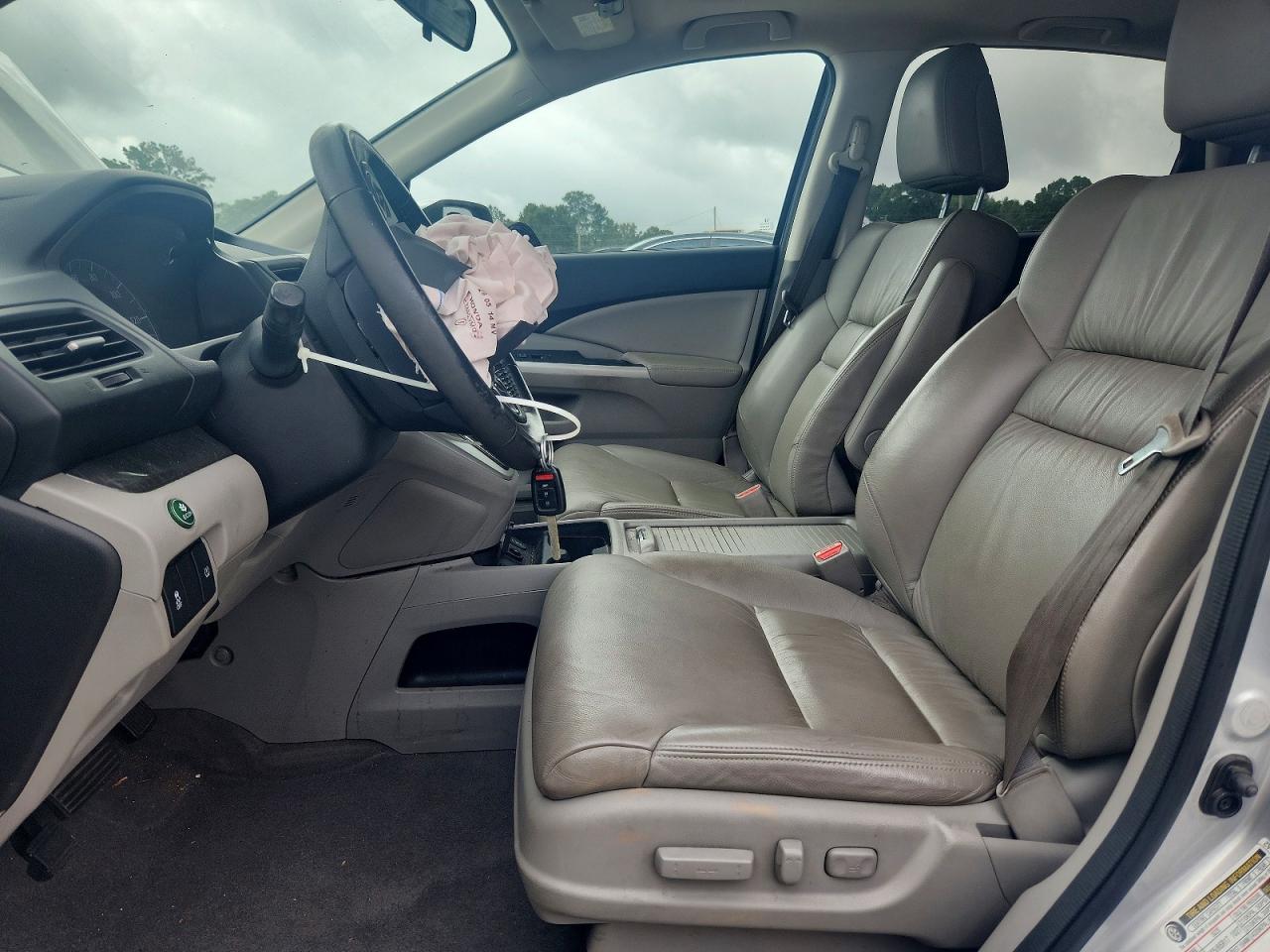 2014 Honda Cr-v Exl Серебряный vin: 2HKRM3H76EH551560