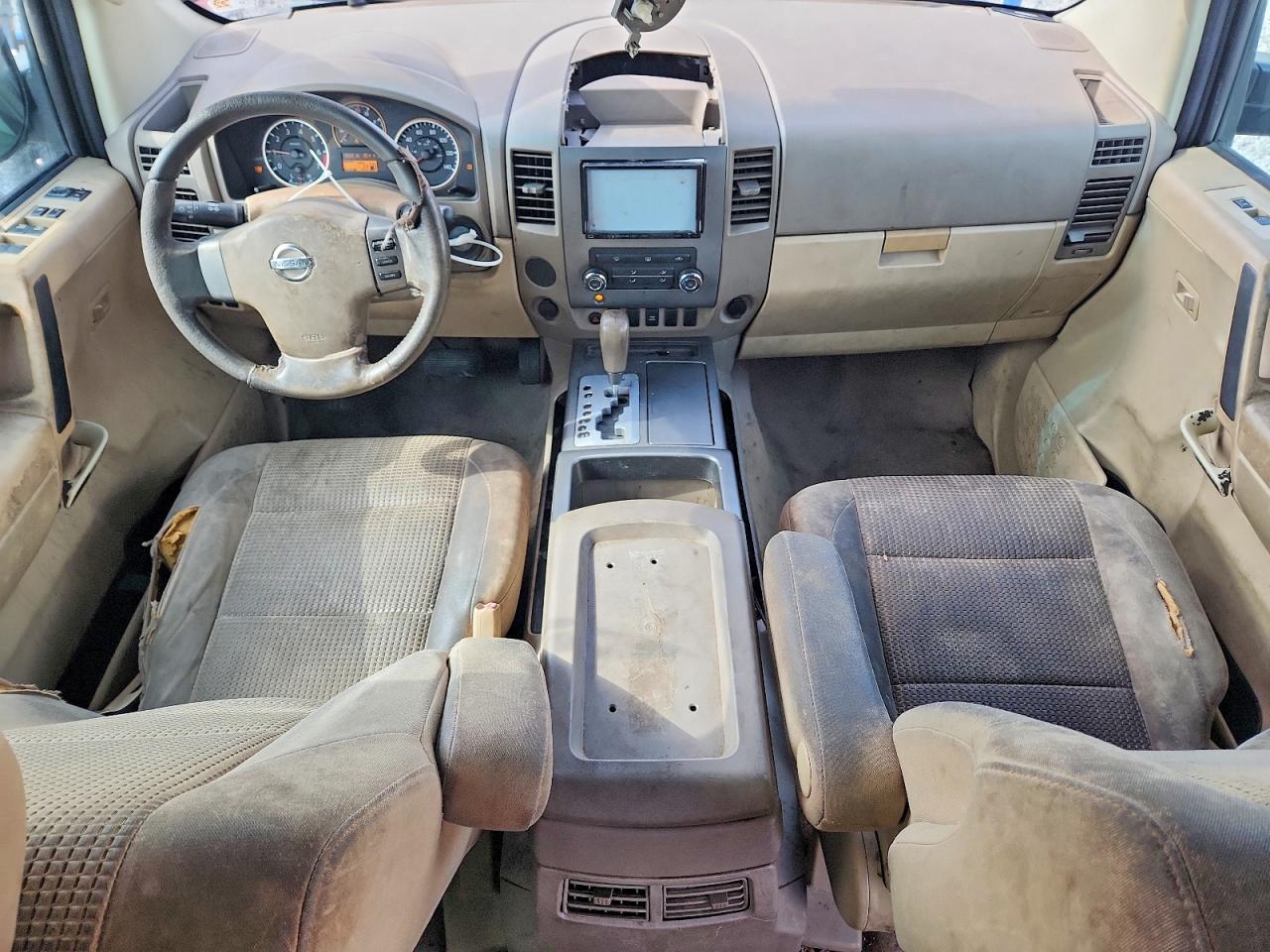2008 Nissan Titan Xe Ffv Blue vin: 1N6BA07G18N307388