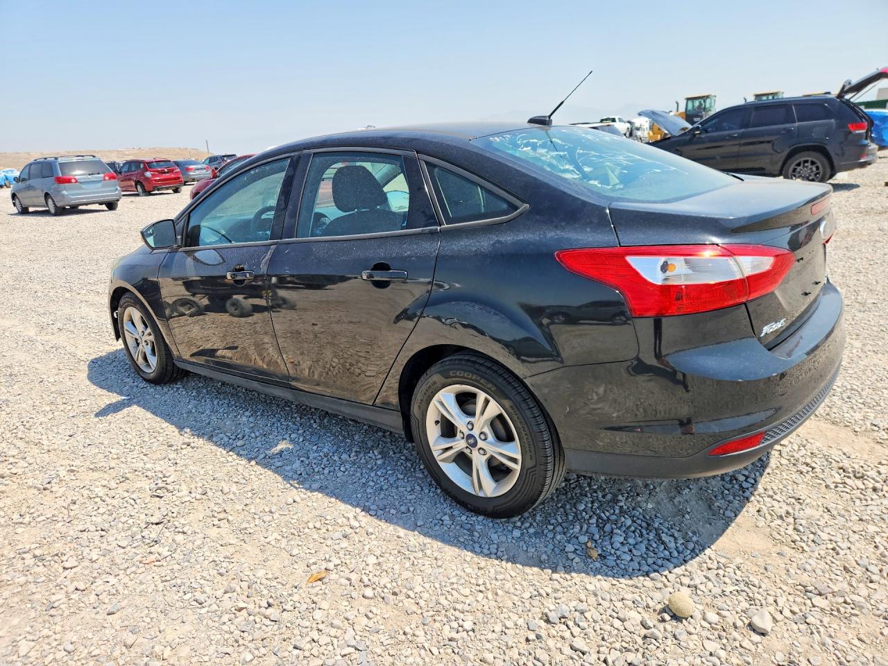 2013 Ford Focus Se Black vin: 1FADP3F2XDL212938