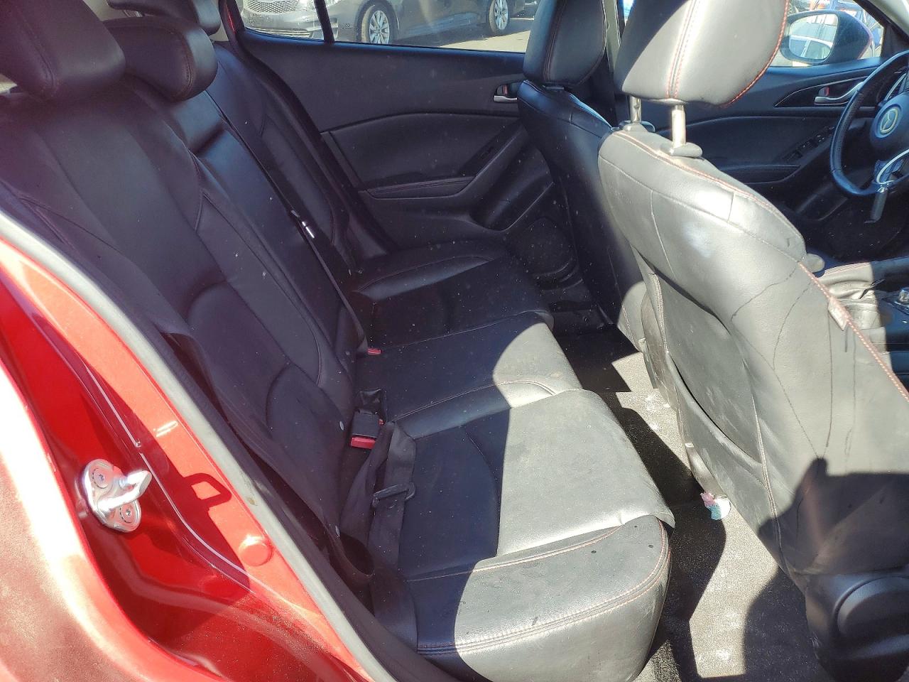 2014 Mazda 3 Grand Touring Red vin: JM1BM1M71E1210134
