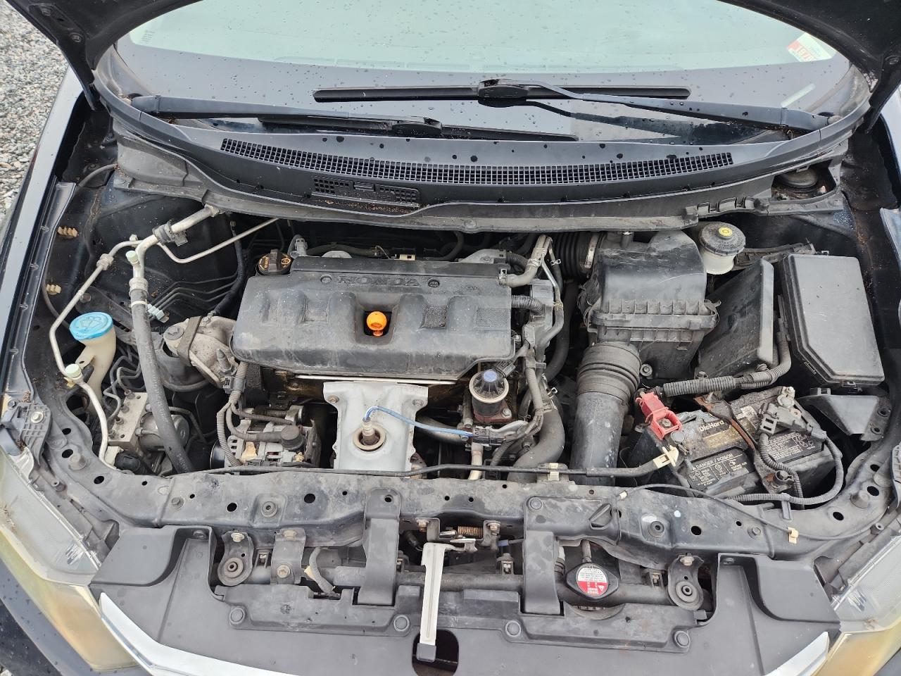 2012 Honda Civic Черный vin: 19XFB2F95CE004420