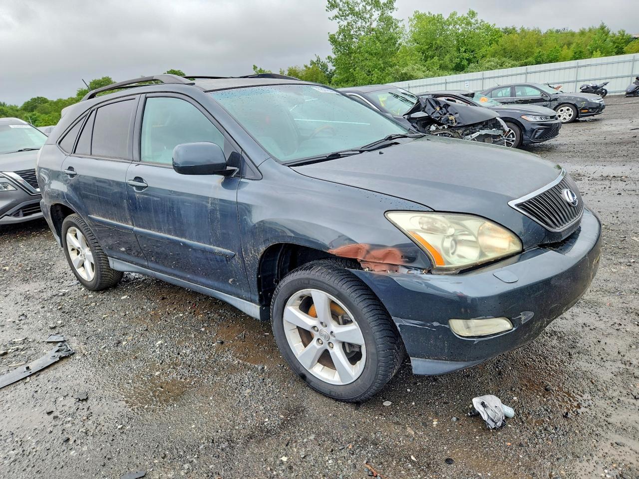2007 Lexus Rx 350 Gray vin: 2T2HK31U17C035450