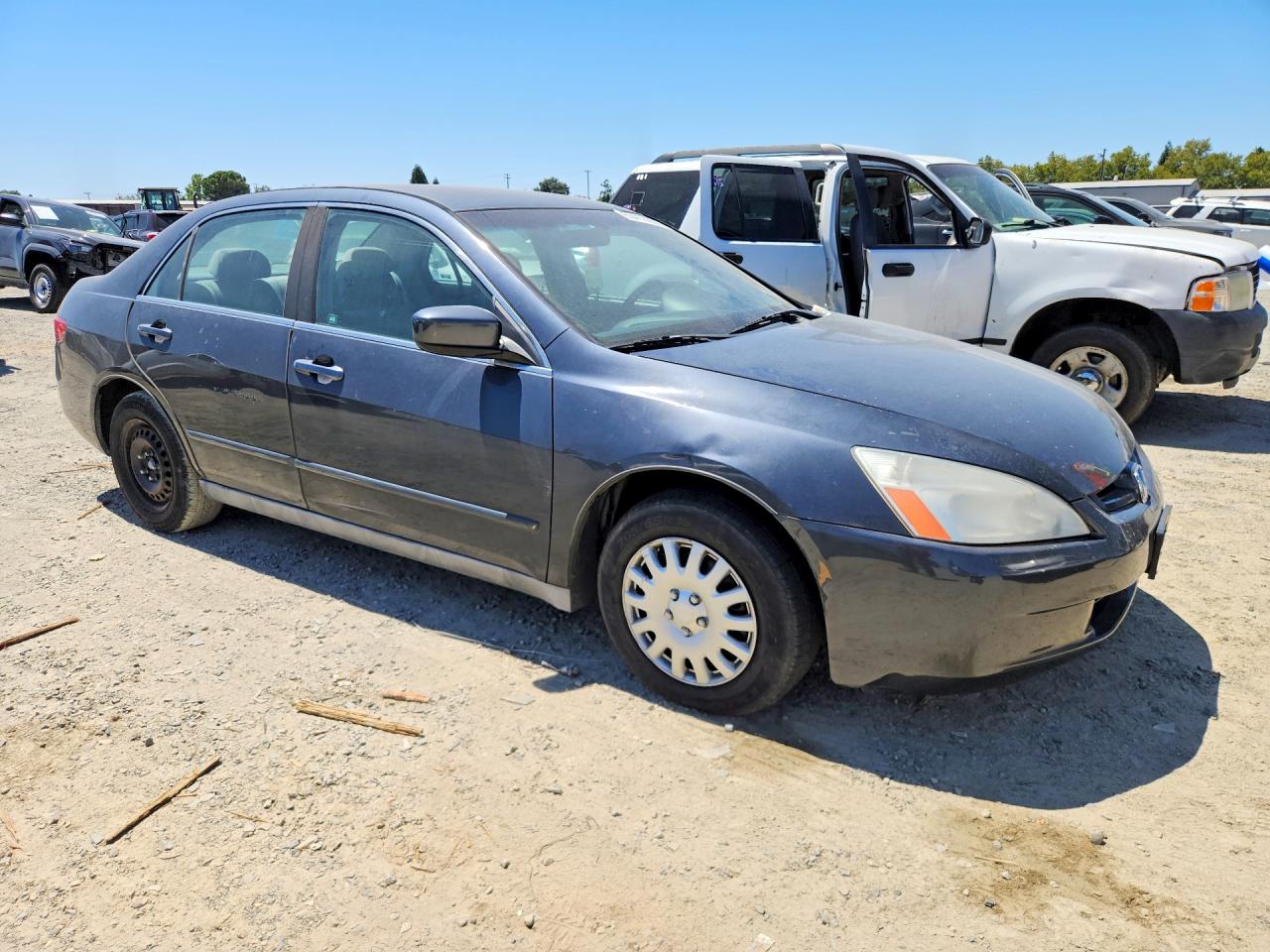 2005 Honda Accord Lx Gray vin: 1HGCM56425A175779