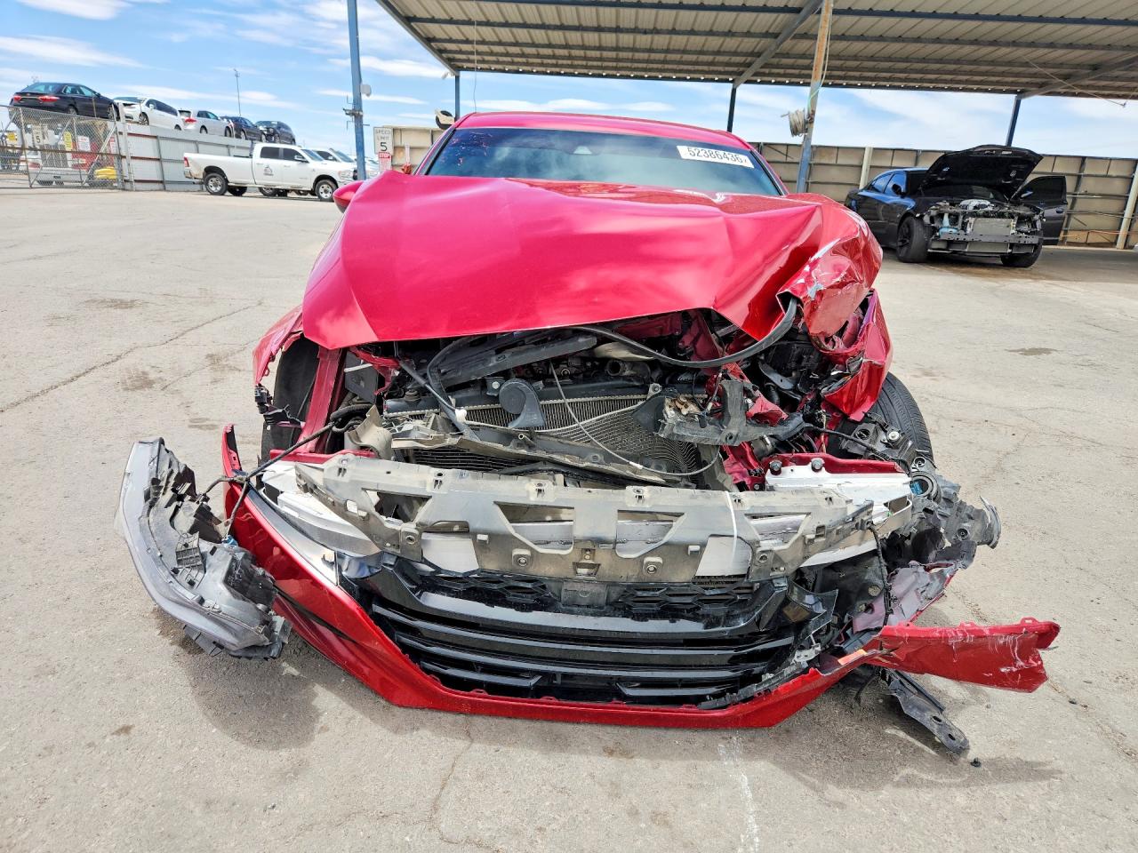 2020 Honda Accord Sport Red vin: 1HGCV1F3XLA031438
