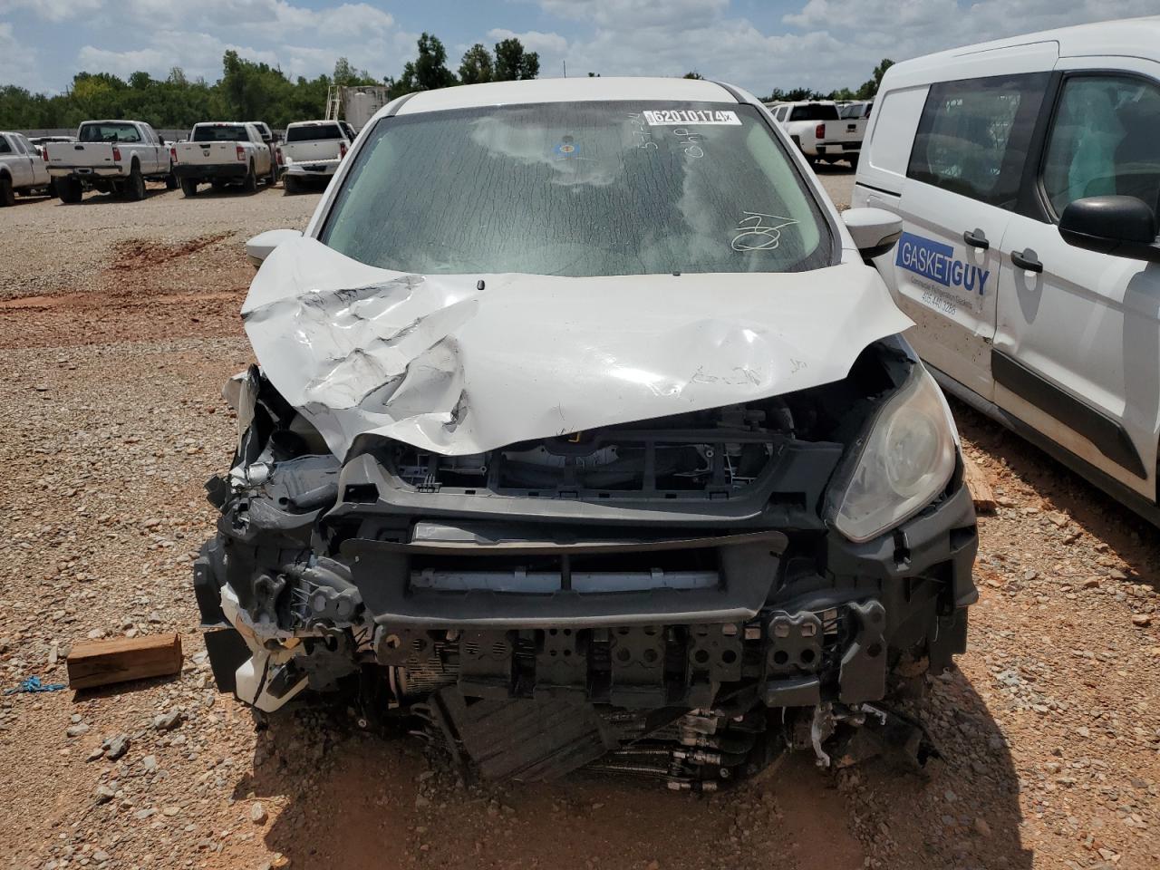 2015 Ford C-max Se White vin: 1FADP5AU0FL123595