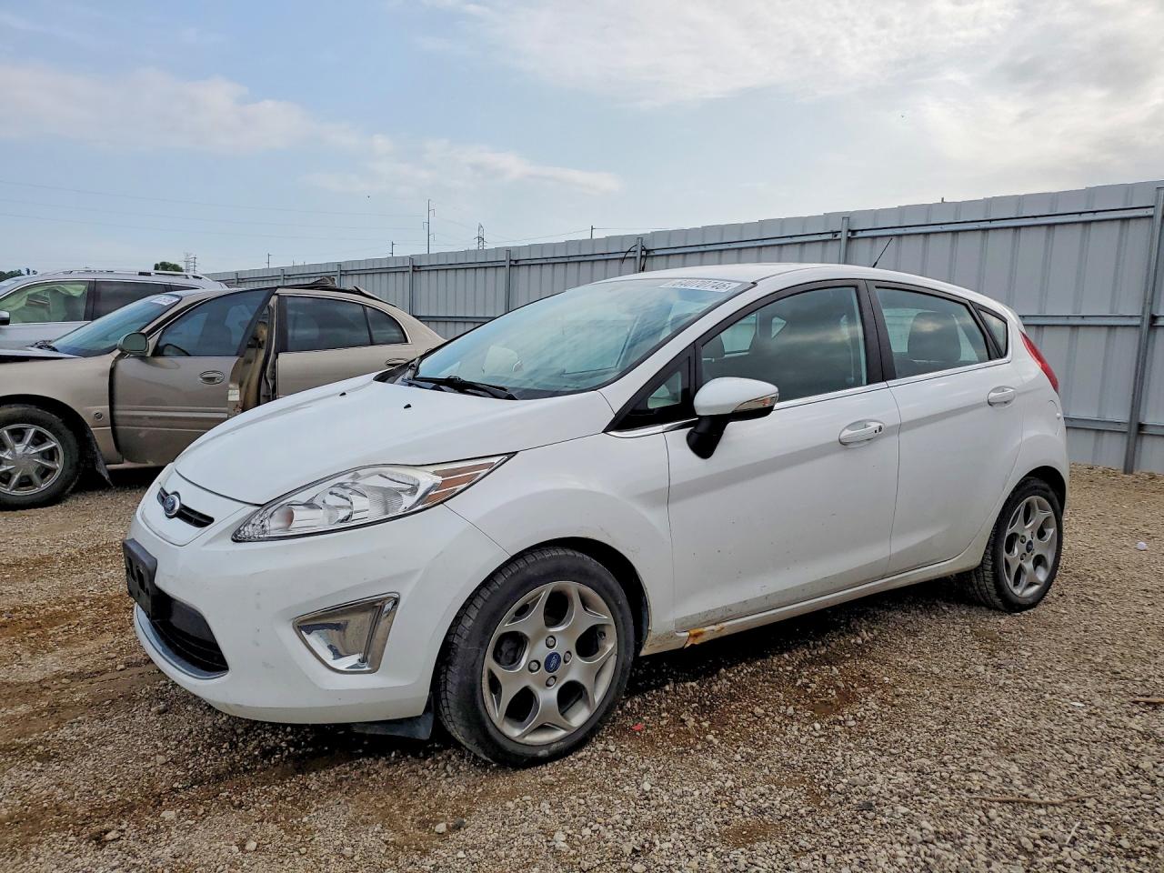 2012 Ford Fiesta Ses White vin: 3FADP4FJ8CM102156