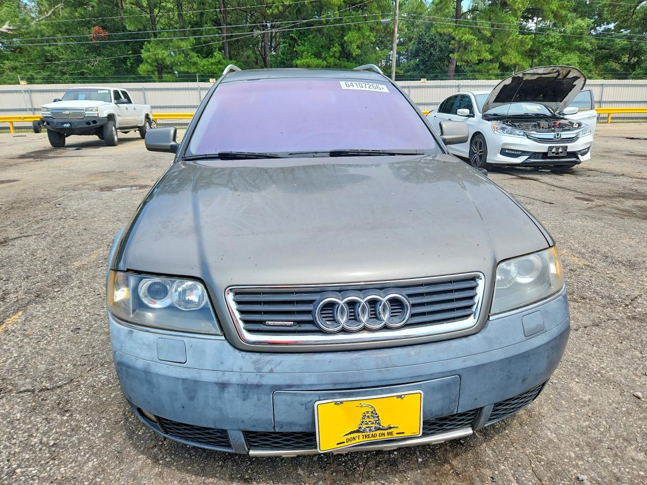 2004 Audi Allroad Gray vin: WA1YD64BX4N029191