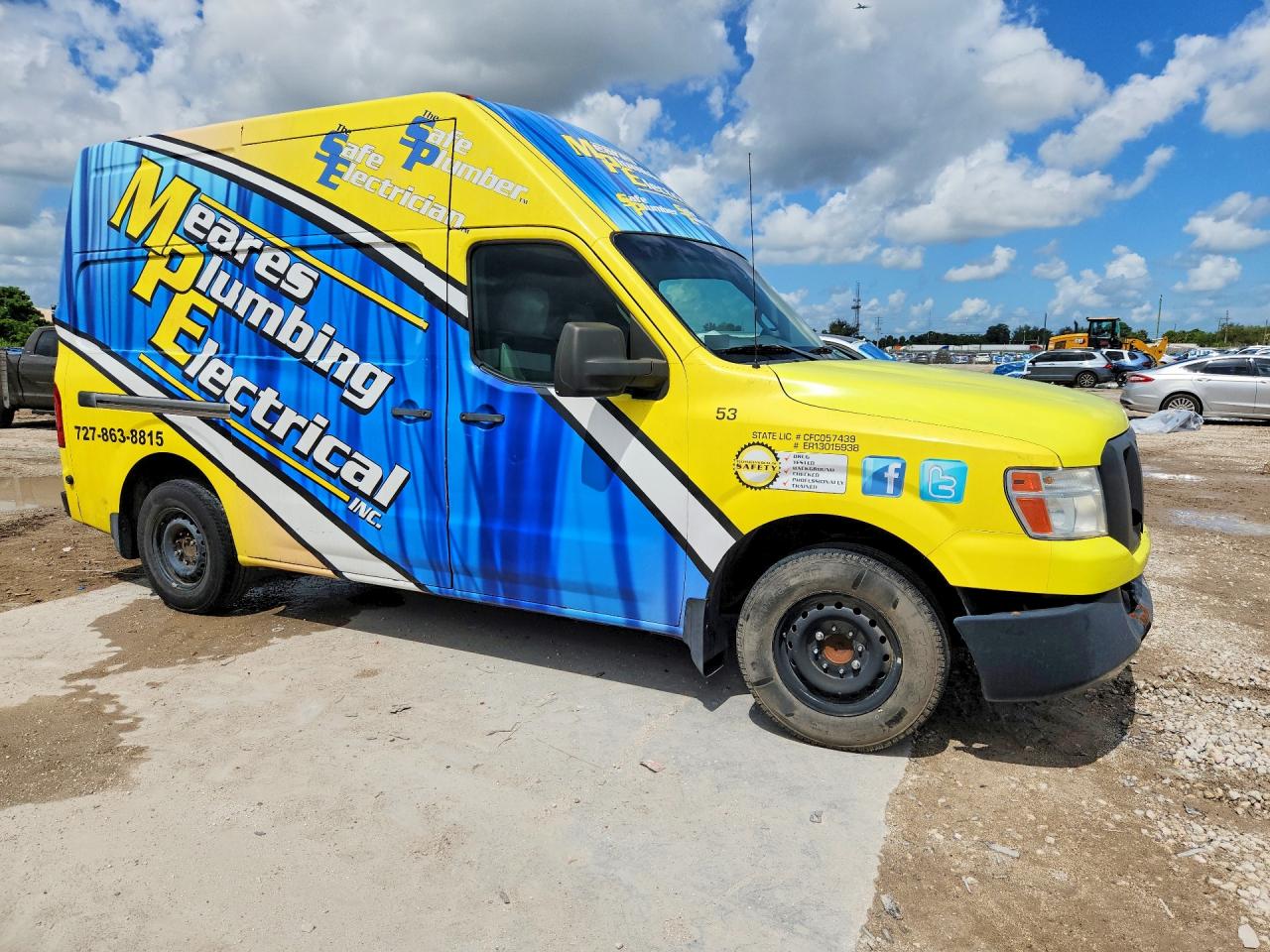 2012 Nissan Nv 2500 Two Tone vin: 1N6BF0LY3CN118900