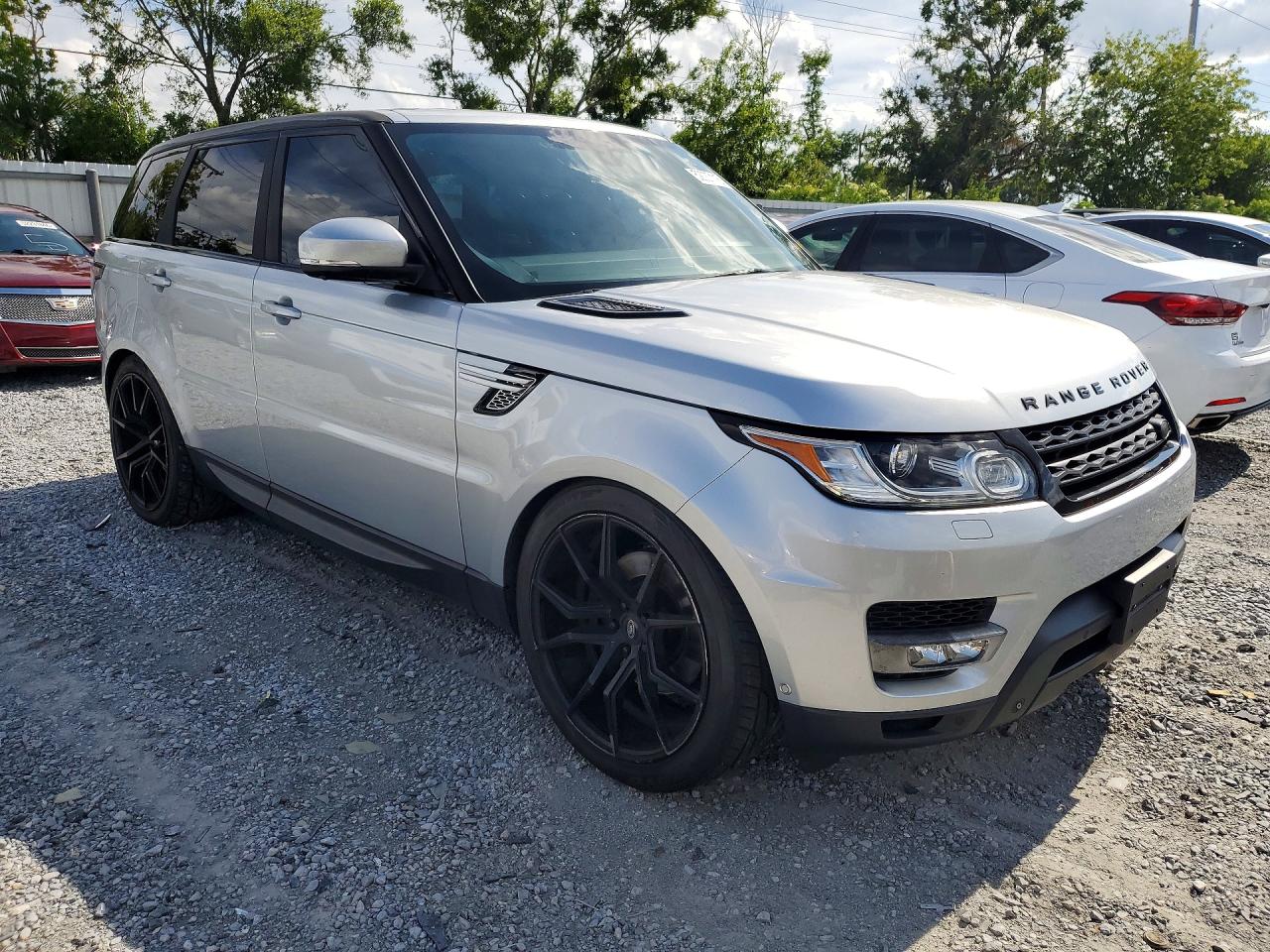 2014 Land Rover Range Rover Sport Hse Серебряный vin: SALWR2WF6EA502013