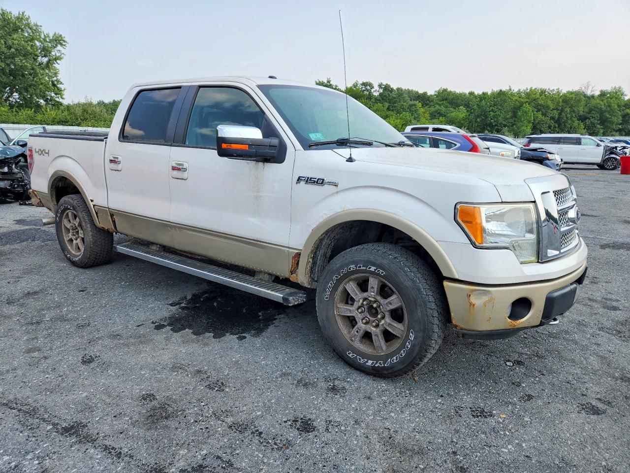 2010 Ford F150 Supercrew White vin: 1FTFW1EV7AFC87435