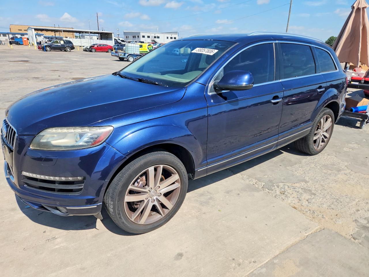 2013 Audi Q7 Premium Plus Blue vin: WA1LGAFE5DD015085