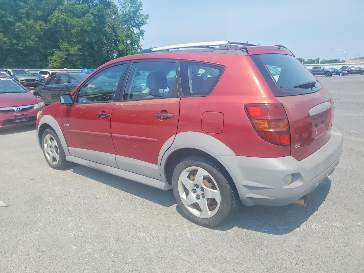 2004 Pontiac Vibe Red vin: 5Y2SL62844Z432467