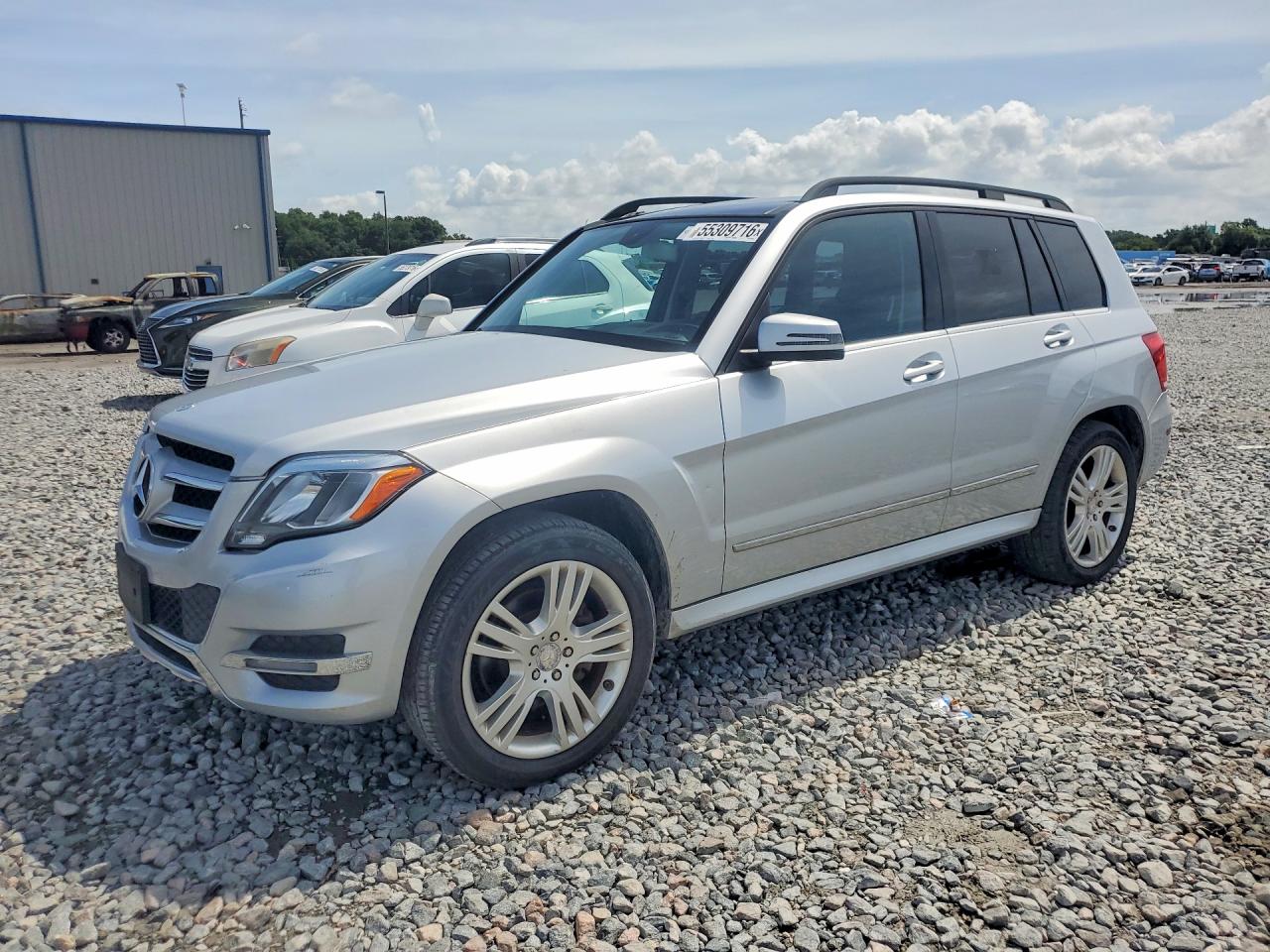 2014 Mercedes-benz Glk 350 Silver vin: WDCGG5HB0EG188721