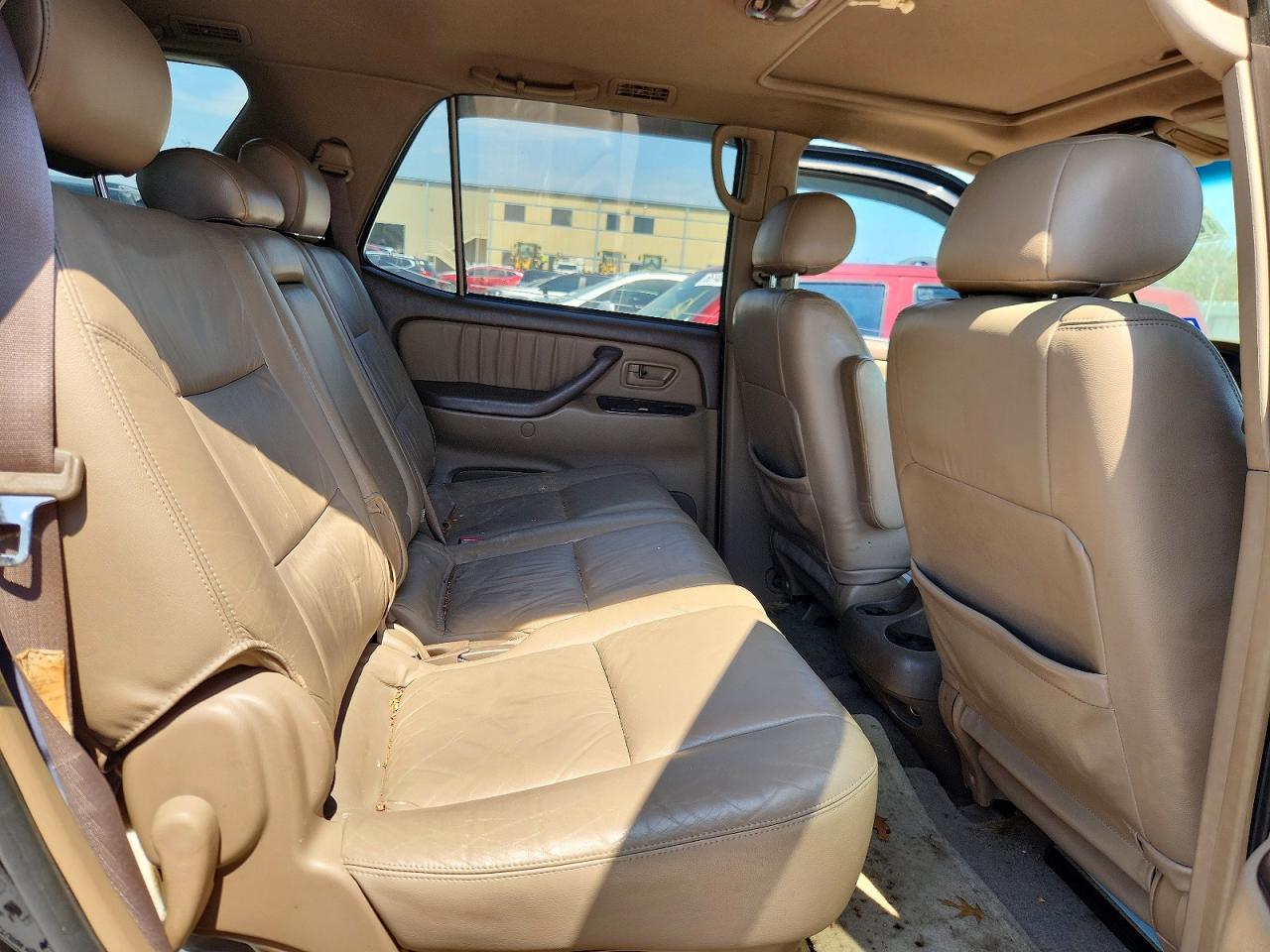 2003 Toyota Sequoia Limited Black vin: 5TDZT38A73S195089