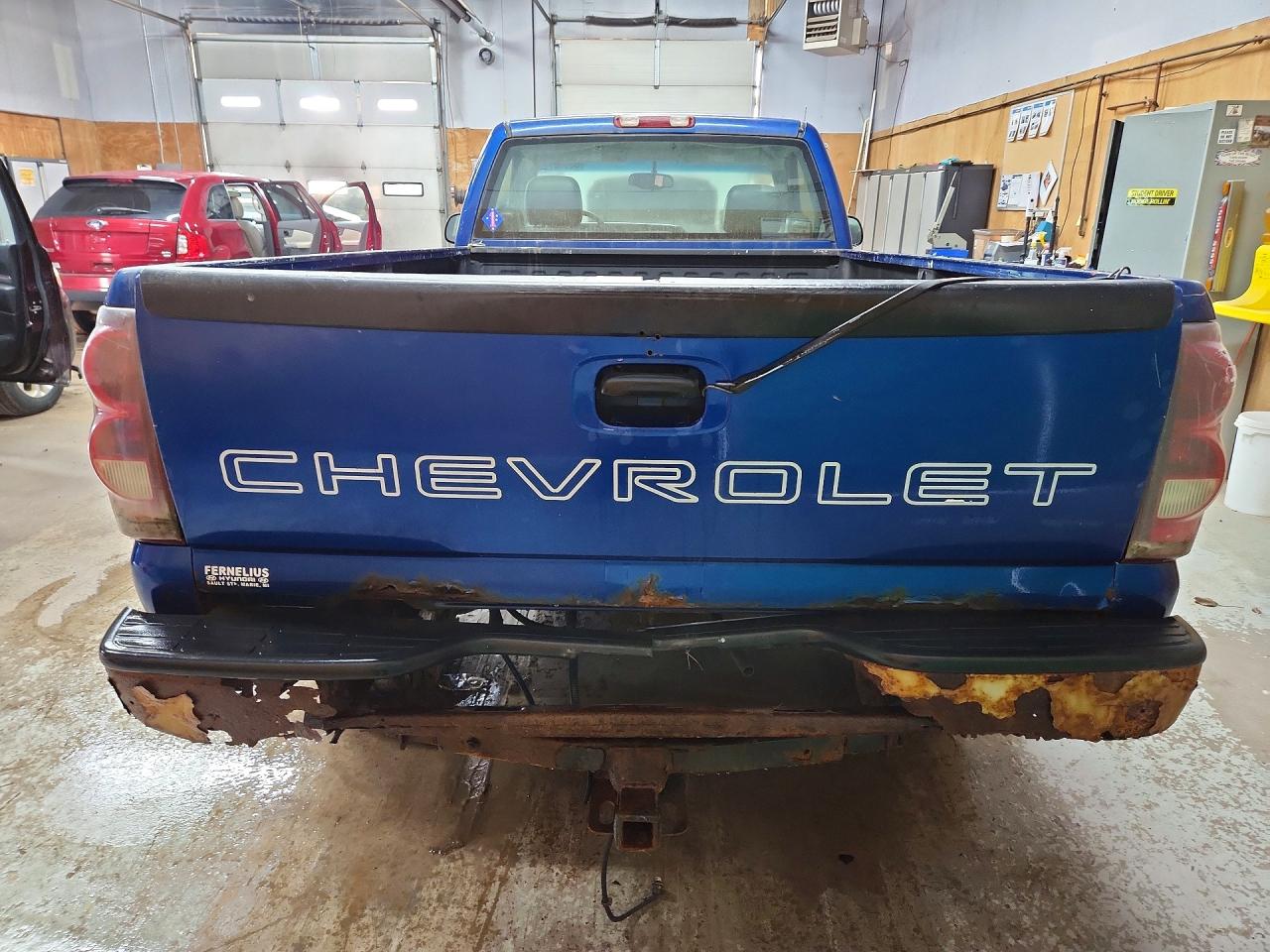 2003 Chevrolet Silverado K1500 Blue vin: 1GCEK14X03Z120197