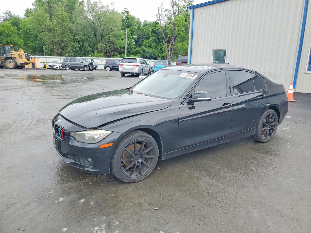 2015 Bmw 320 I Xdrive Black vin: WBA3C3G53FNT53090