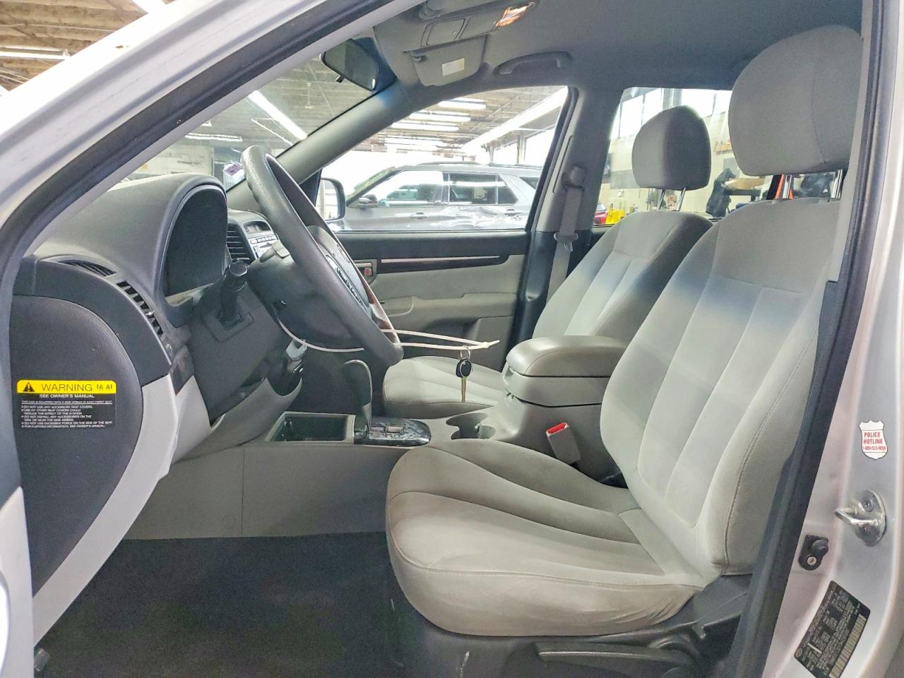 2009 Hyundai Santa Fe Gls Silver vin: 5NMSG13D19H291081