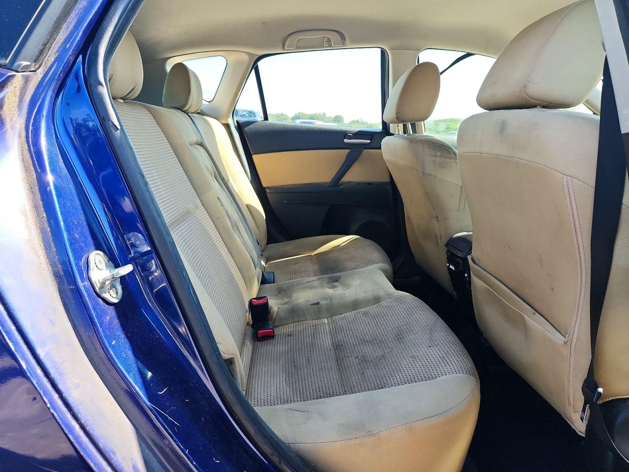 2012 Mazda 3 I Blue vin: JM1BL1L85C1544273