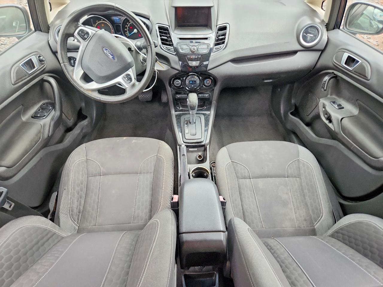 2014 Ford Fiesta Se Black vin: 3FADP4EJ1EM168293
