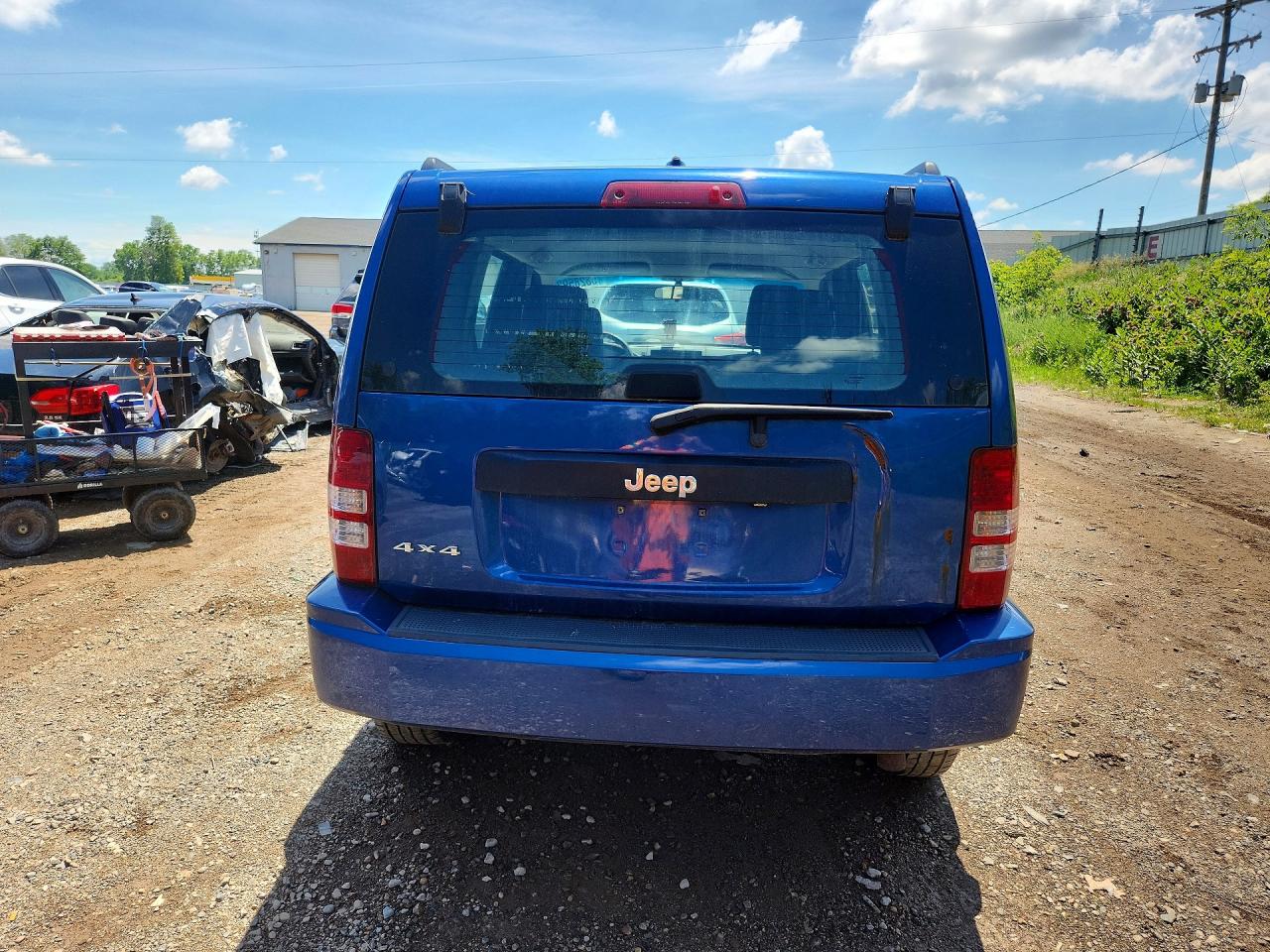 2009 Jeep Liberty Sport Blue vin: 1J8GN28K69W546323