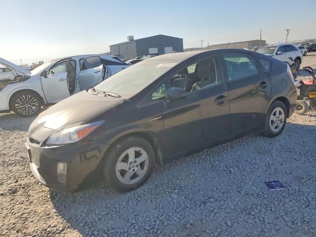 2010 Toyota Prius Ii Black vin: JTDKN3DU8A0199051
