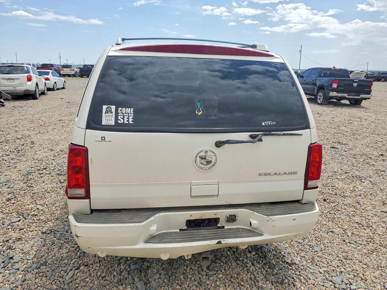 2004 Cadillac Escalade Luxury Белый vin: 1GYEK63N54R102674