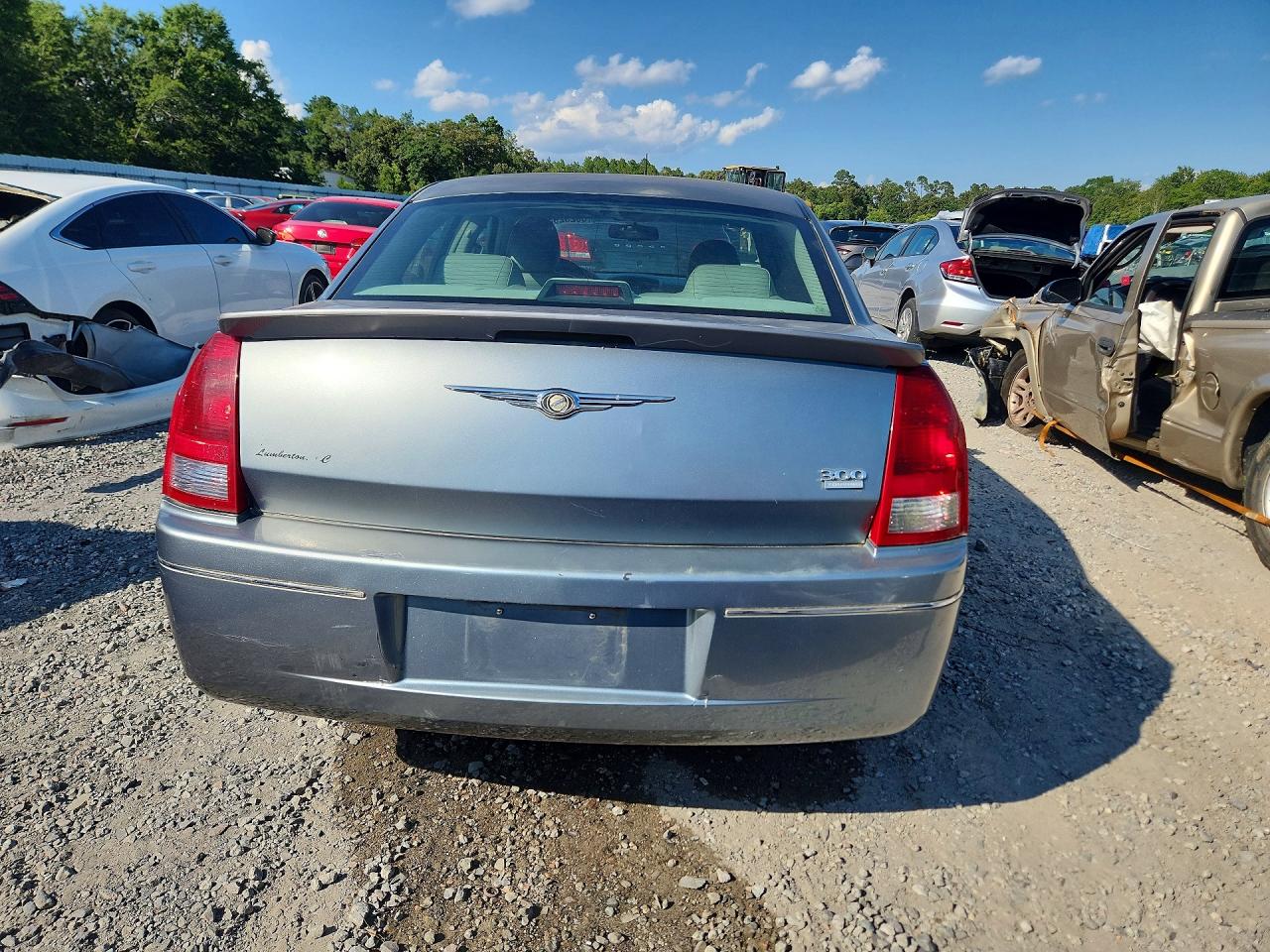 2006 Chrysler 300 Touring Зеленый vin: 2C3KA53GX6H454700