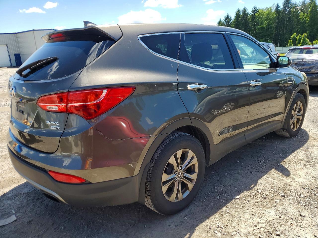 2013 Hyundai Santa Fe Sport 2.4l Gray vin: 5XYZUDLB3DG085139