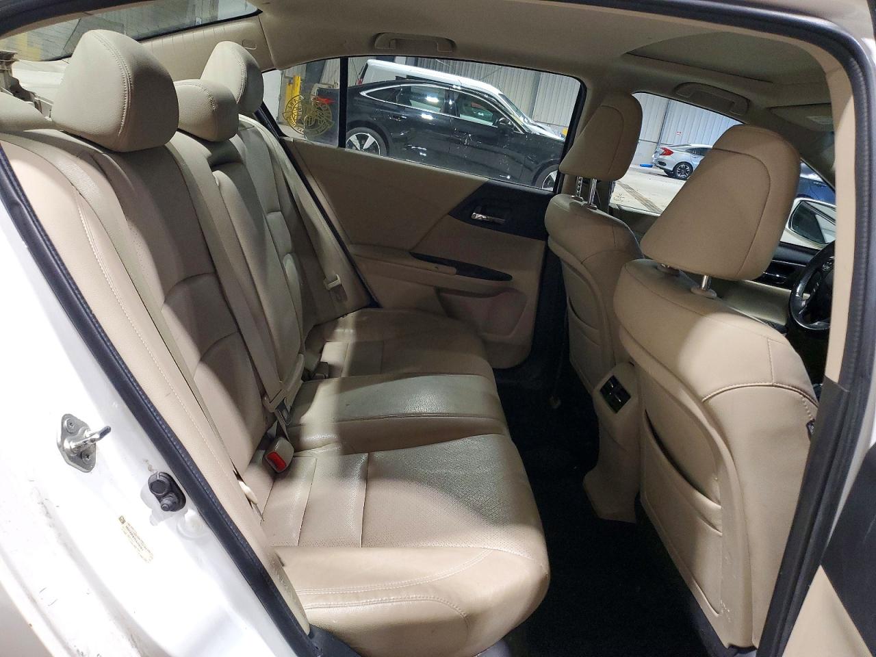 2013 Honda Accord Exl White vin: 1HGCR2F87DA176363