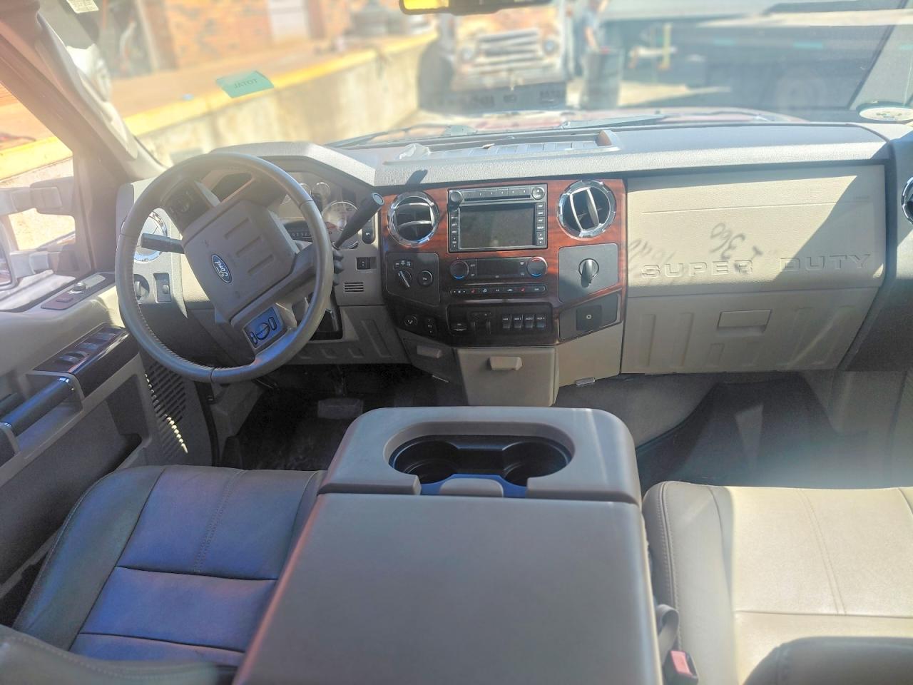 2008 Ford F450 Super Duty Burgundy vin: 1FTXW43R68EC51991