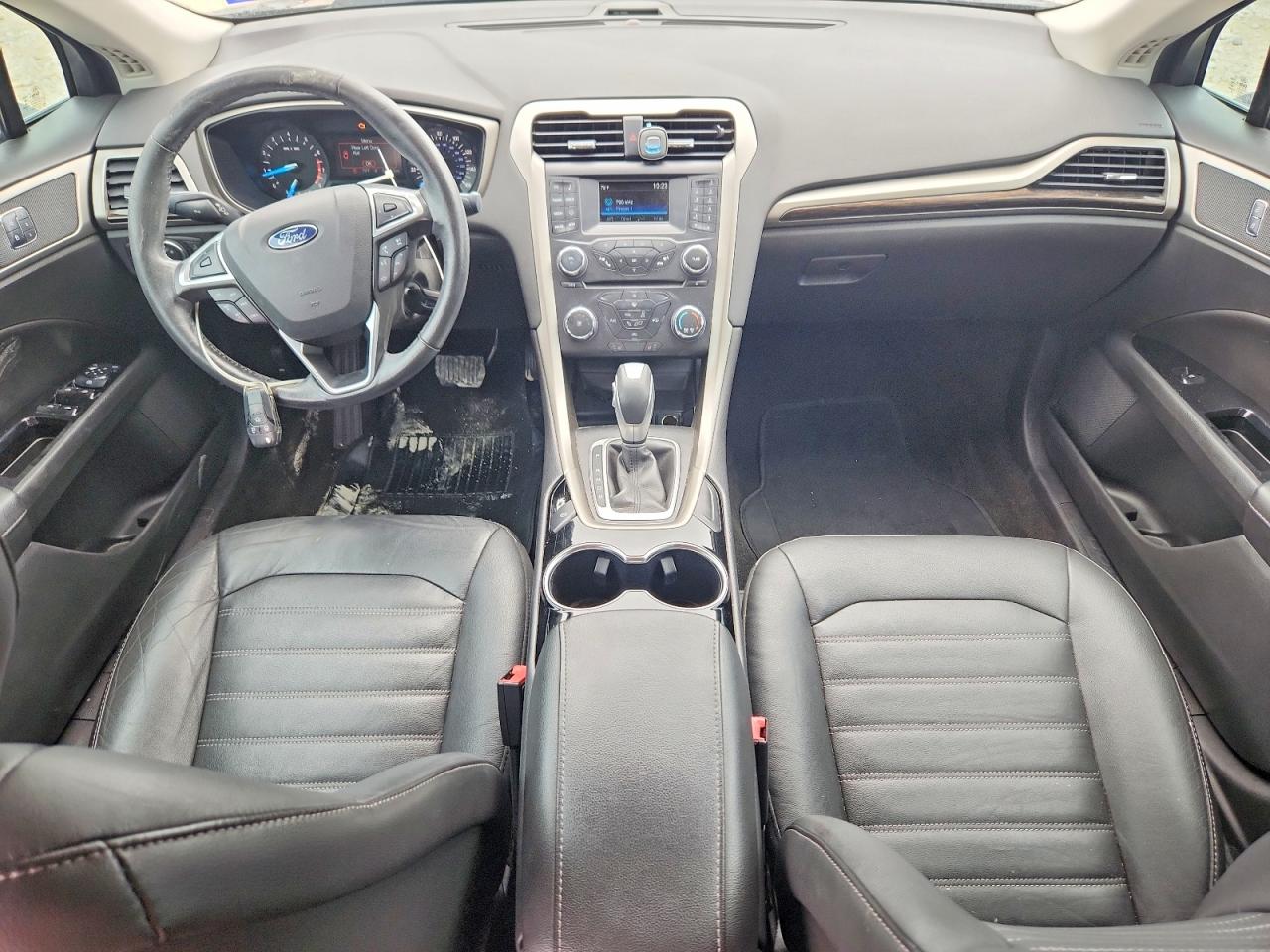2015 Ford Fusion Se Black vin: 3FA6P0HD1FR161999