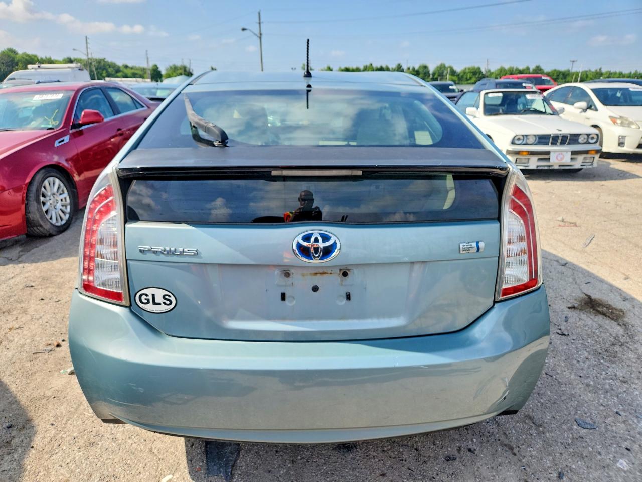 2013 Toyota Prius Two Teal vin: JTDKN3DU6D5617775