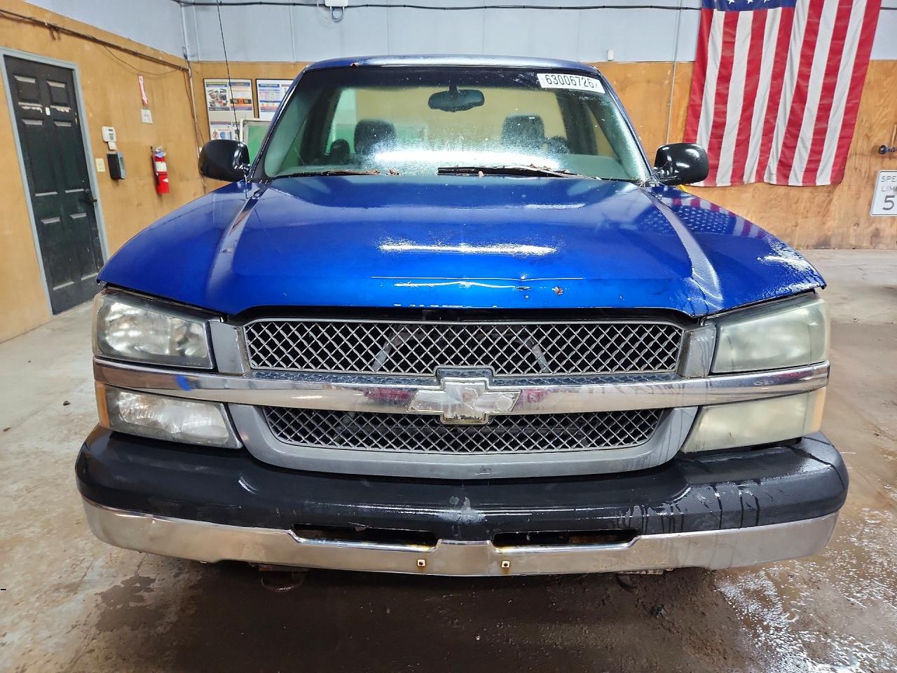 2003 Chevrolet Silverado K1500 Blue vin: 1GCEK14X03Z120197