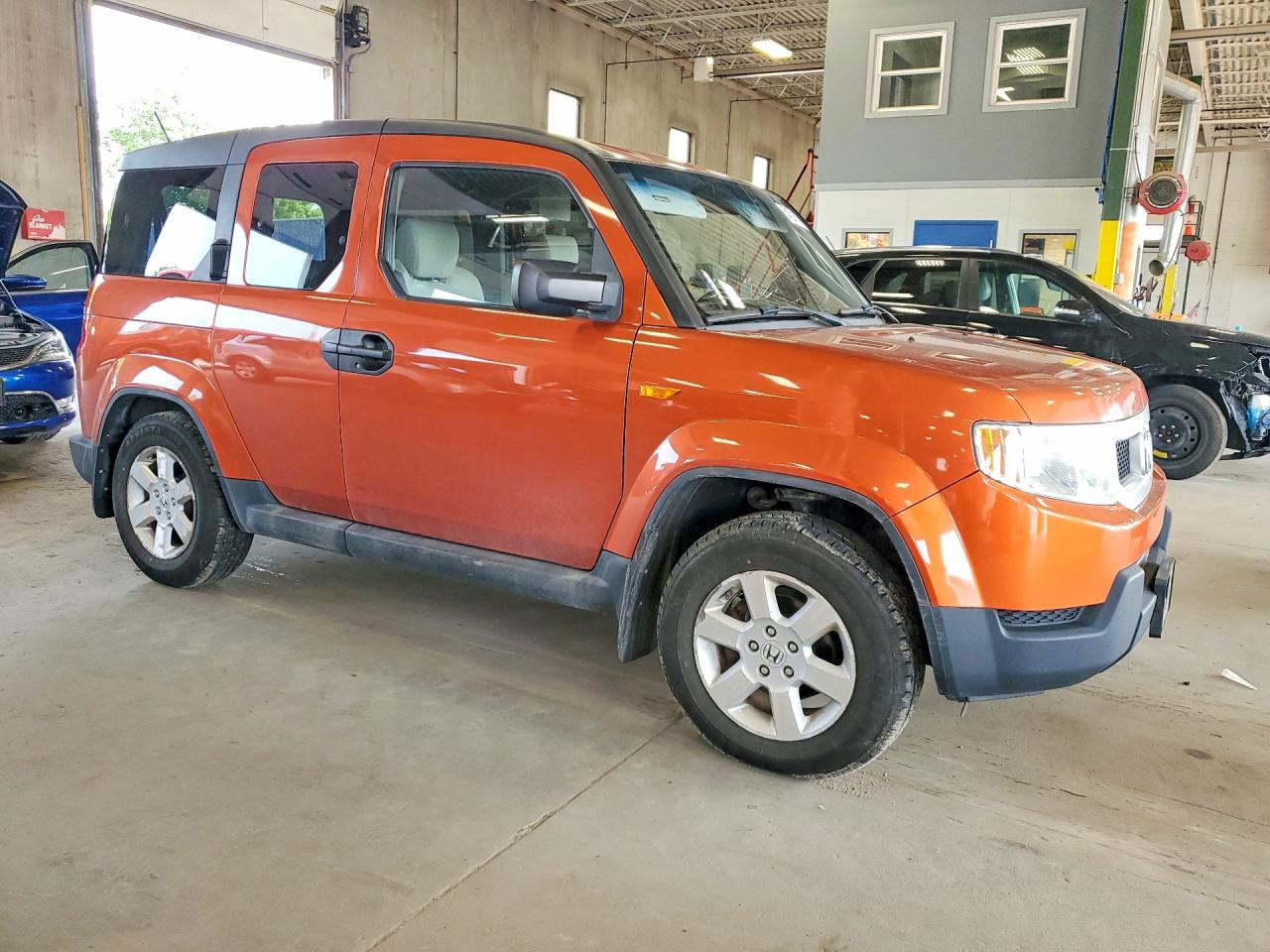 2010 Honda Element Ex Orange vin: 5J6YH2H71AL002486