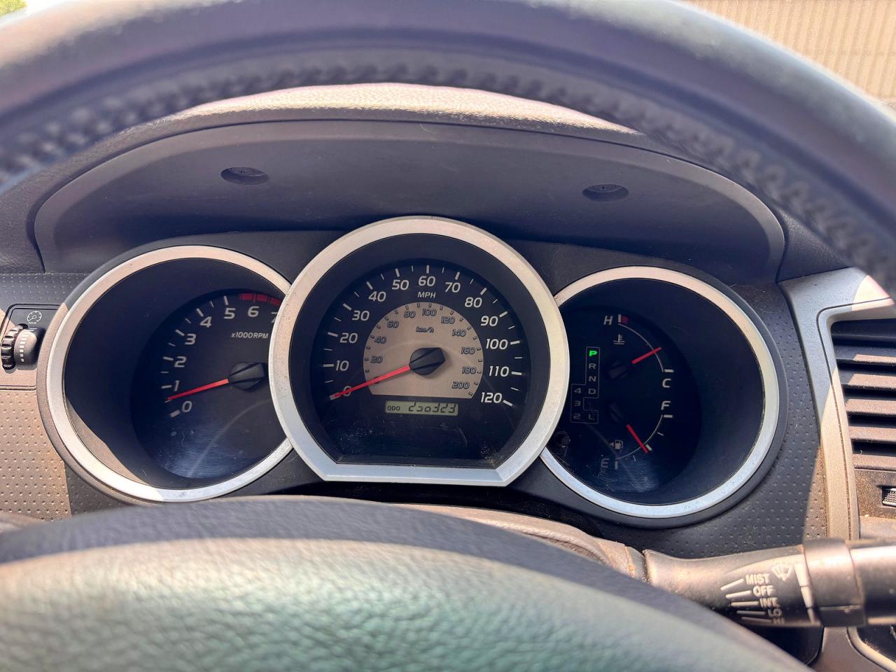 2007 Toyota Tacoma V6 Black vin: 5TEUU42N57Z410342